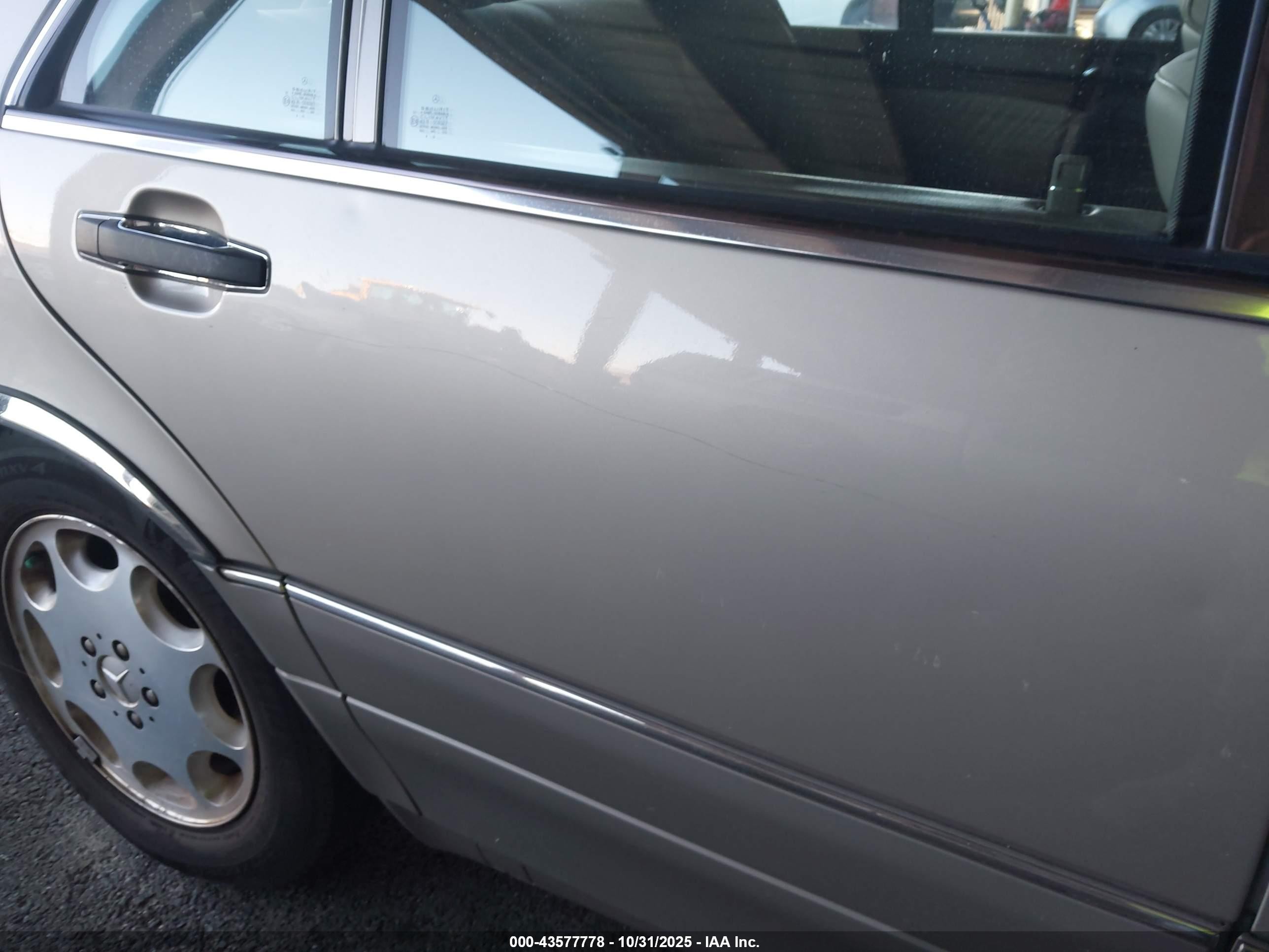 1995 Mercedes-benz S 320w Tan vin: WDBGA32E2SA231497