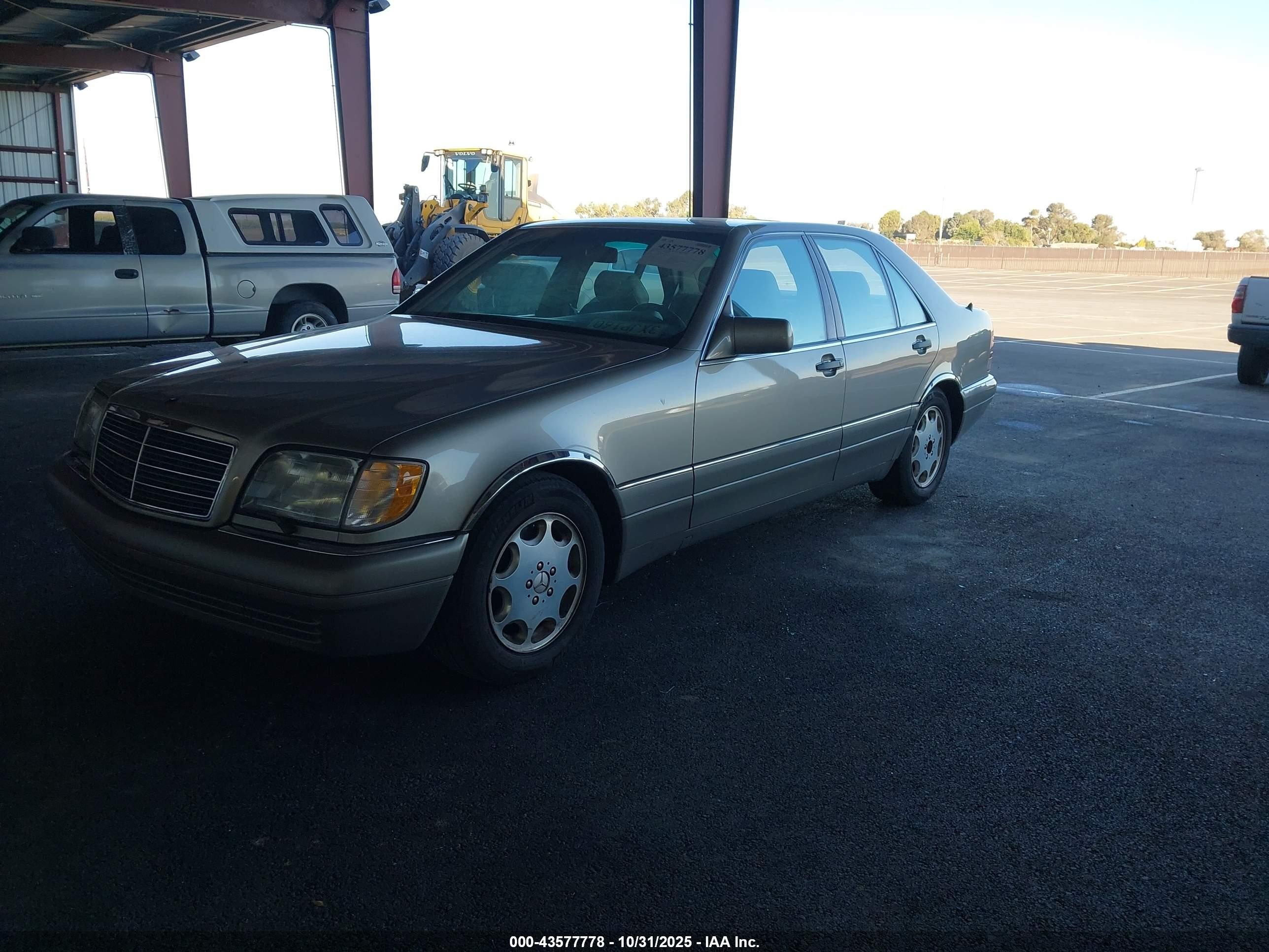 1995 Mercedes-benz S 320w Tan vin: WDBGA32E2SA231497
