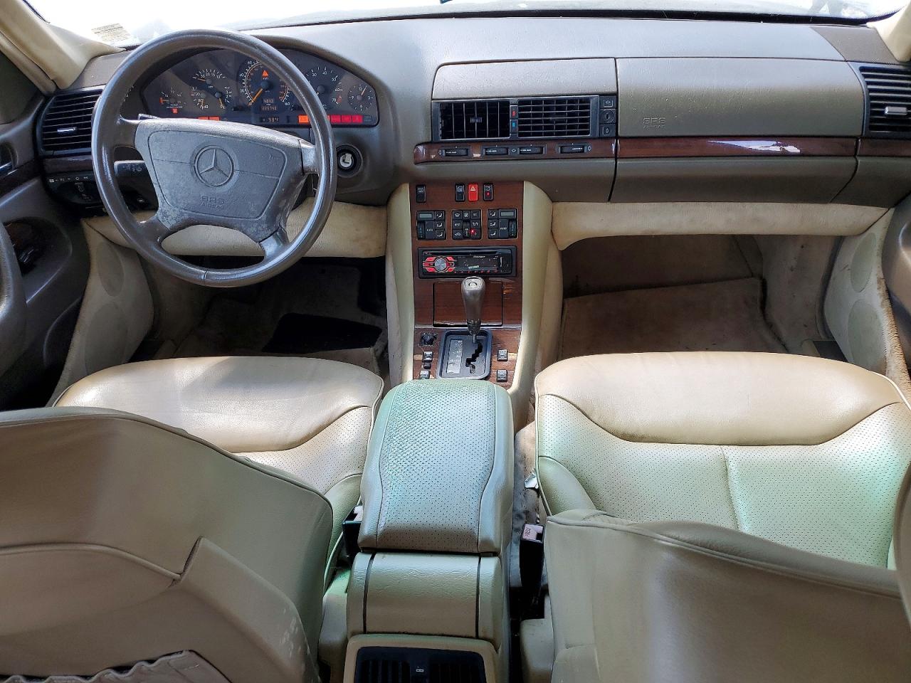 1995 Mercedes-benz S Beige vin: WDBGA32E2SA244718