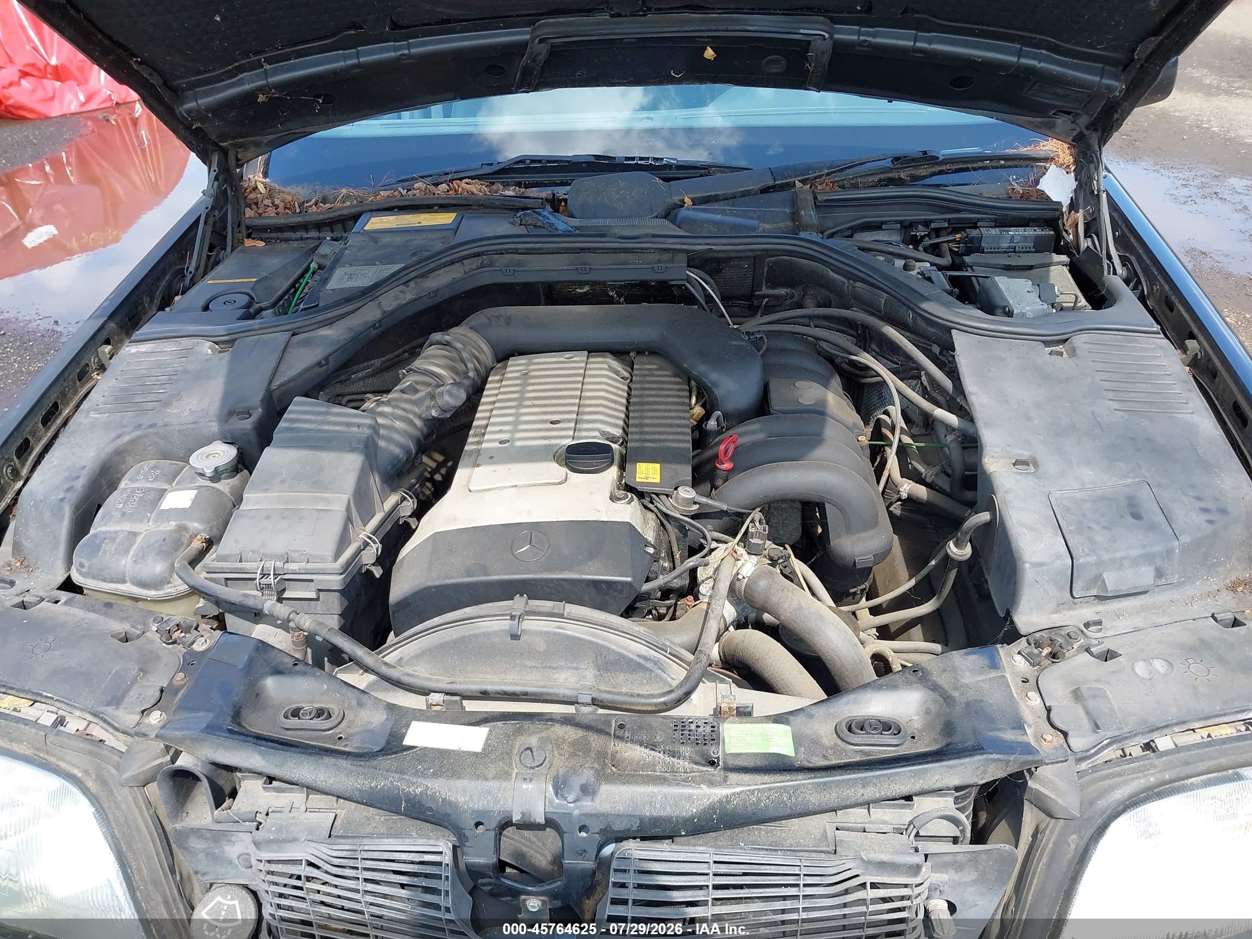 1995 Mercedes-benz S 320w Black vin: WDBGA32E3SA285990