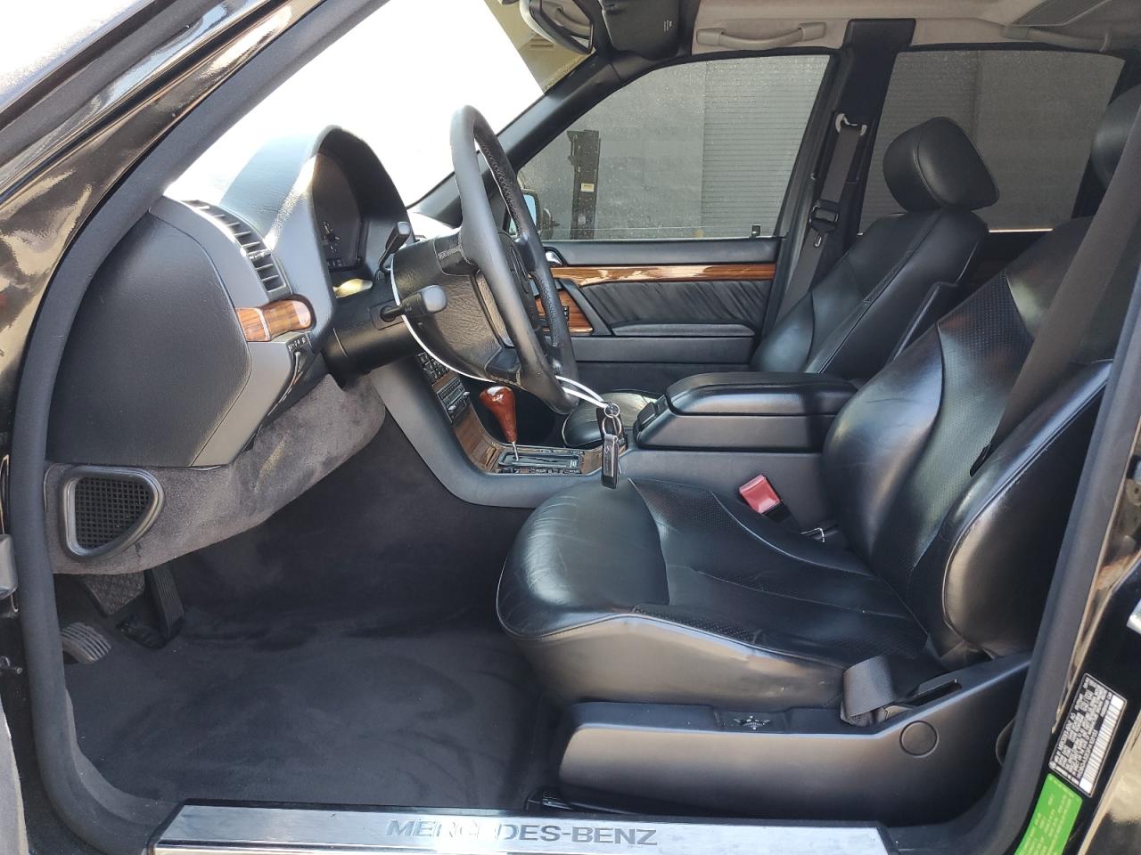 1993 Mercedes-benz 300 Se Black vin: WDBGA32E5PA103133