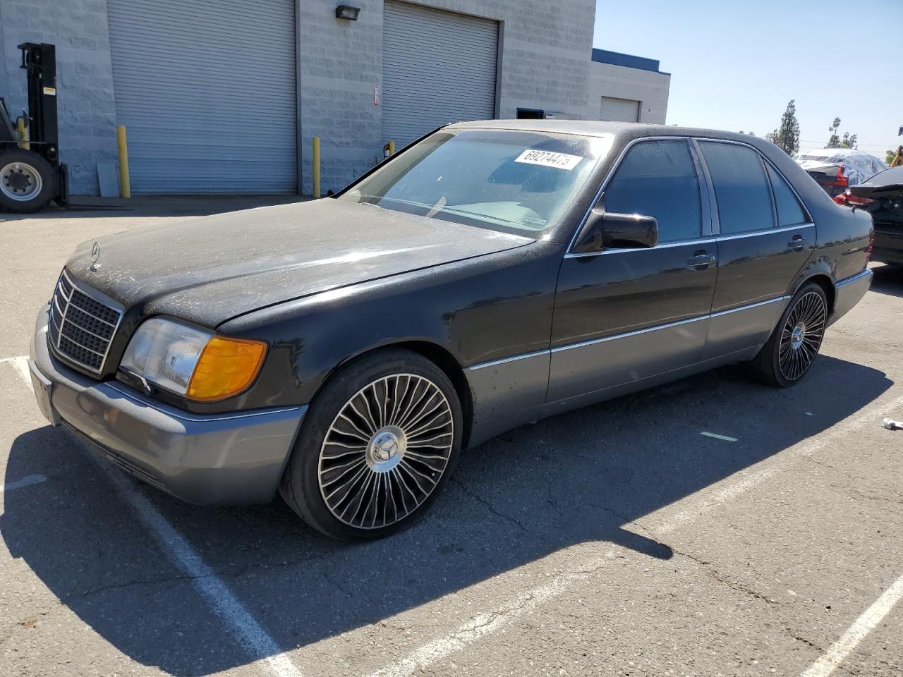 1993 Mercedes-benz 300 Se Black vin: WDBGA32E5PA103133