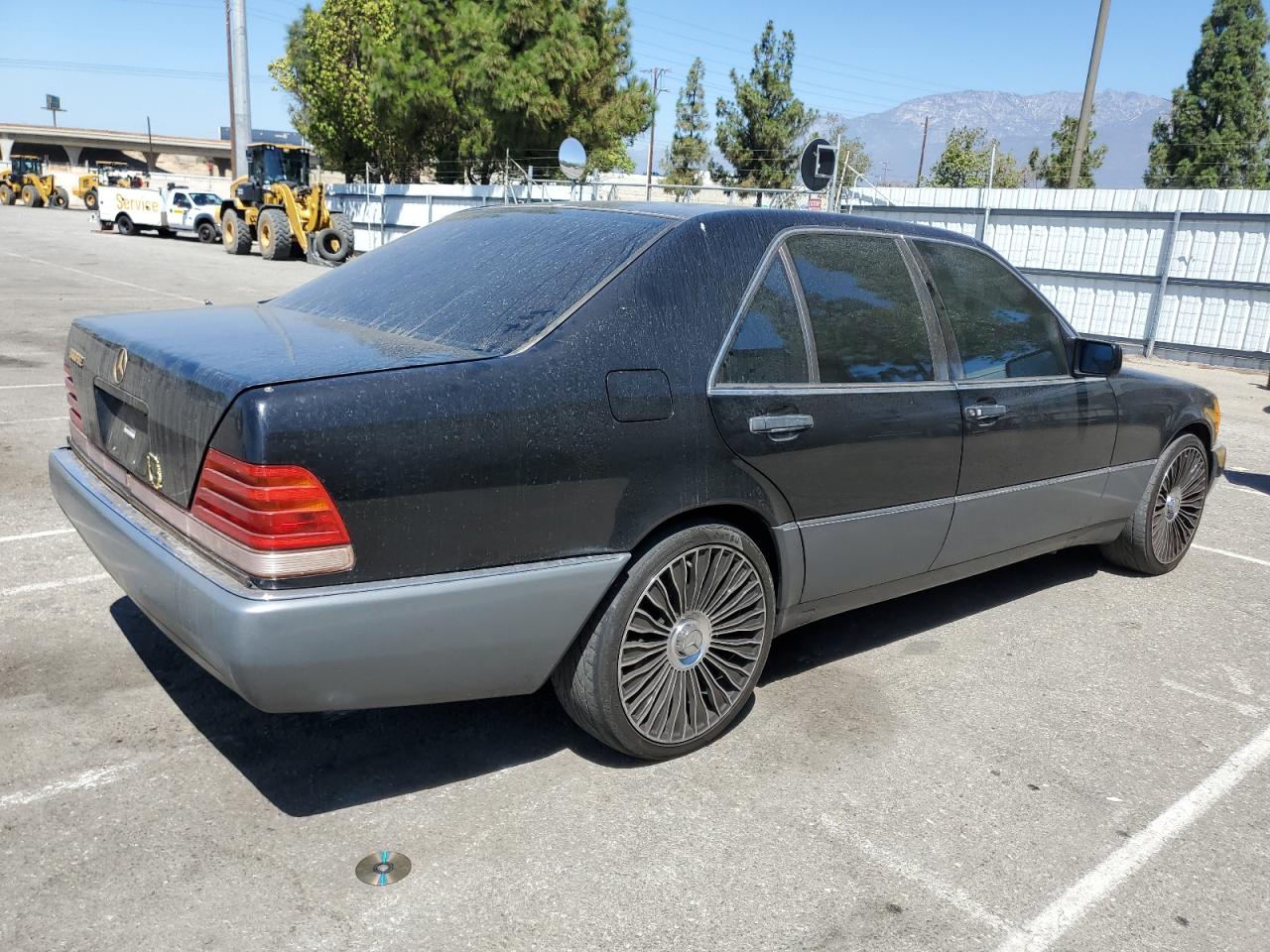 1993 Mercedes-benz 300 Se Black vin: WDBGA32E5PA103133