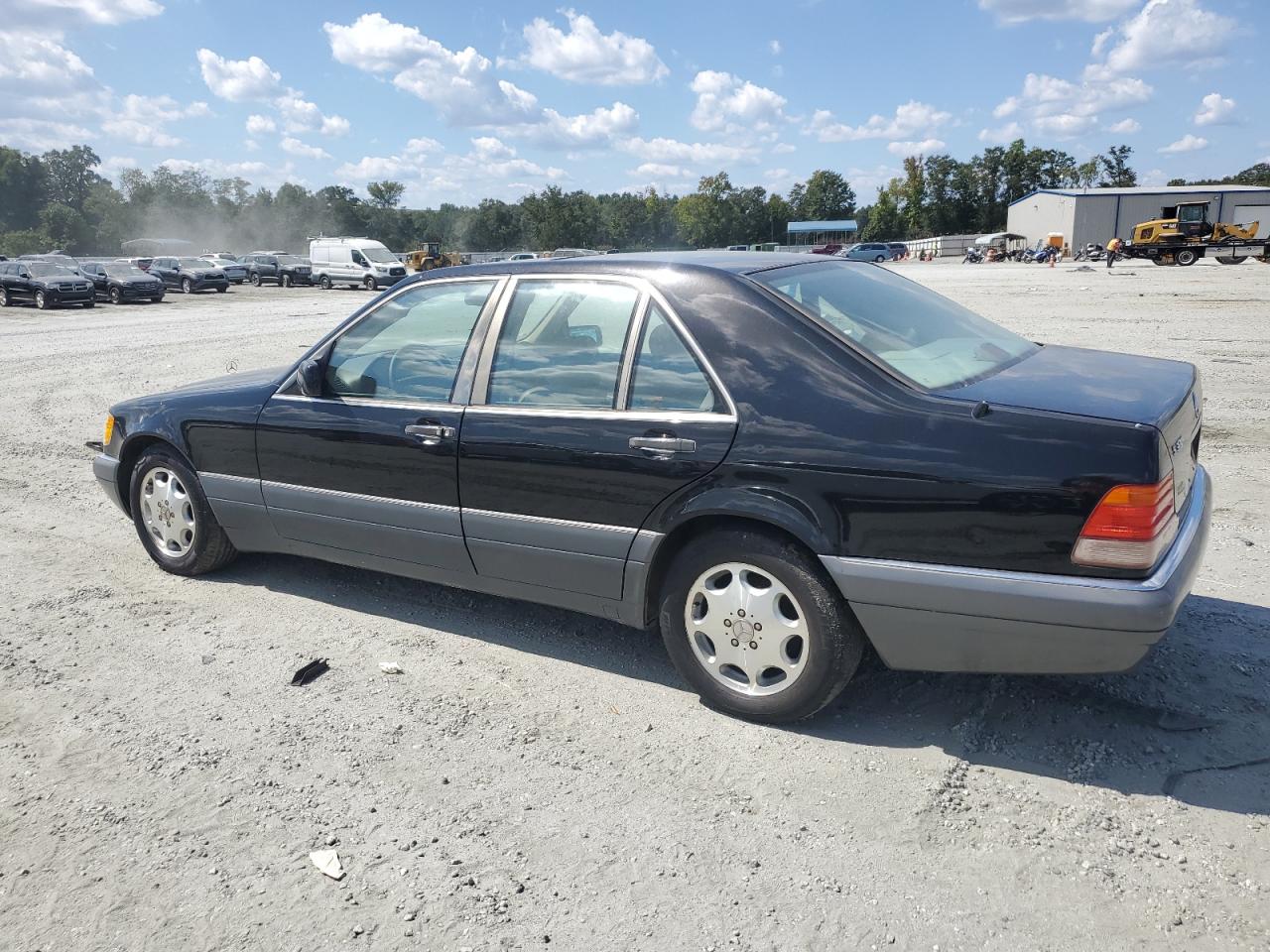 1995 Mercedes-benz S 320w Black vin: WDBGA32E5SA258984