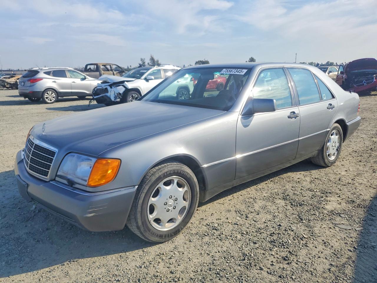 1993 Mercedes-benz 300 Se Silver vin: WDBGA32E6PA097665