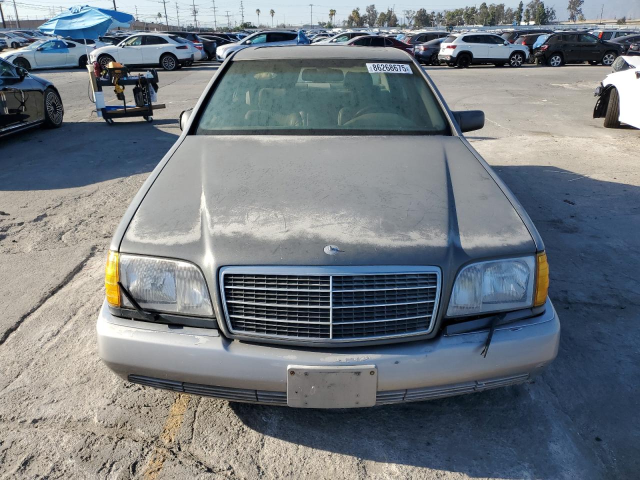 1993 Mercedes-benz 300 Se Gray vin: WDBGA32E6PA125240