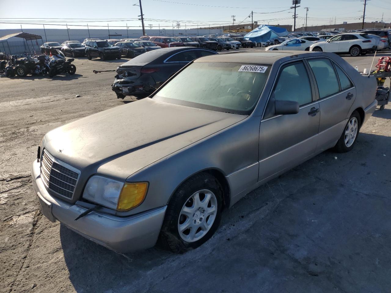 1993 Mercedes-benz 300 Se Gray vin: WDBGA32E6PA125240