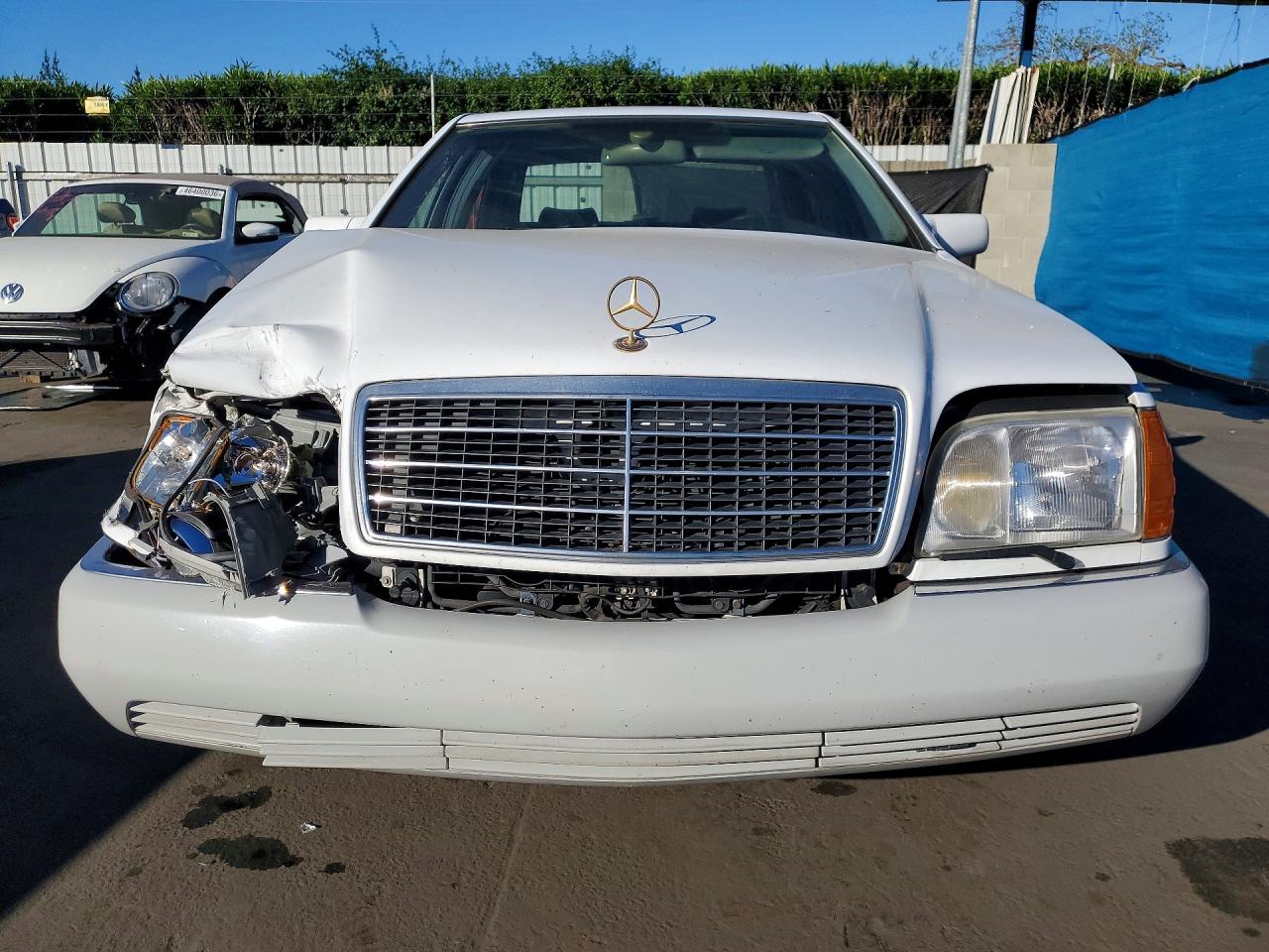 1993 Mercedes-benz 300 Se White vin: WDBGA32E6PA131314