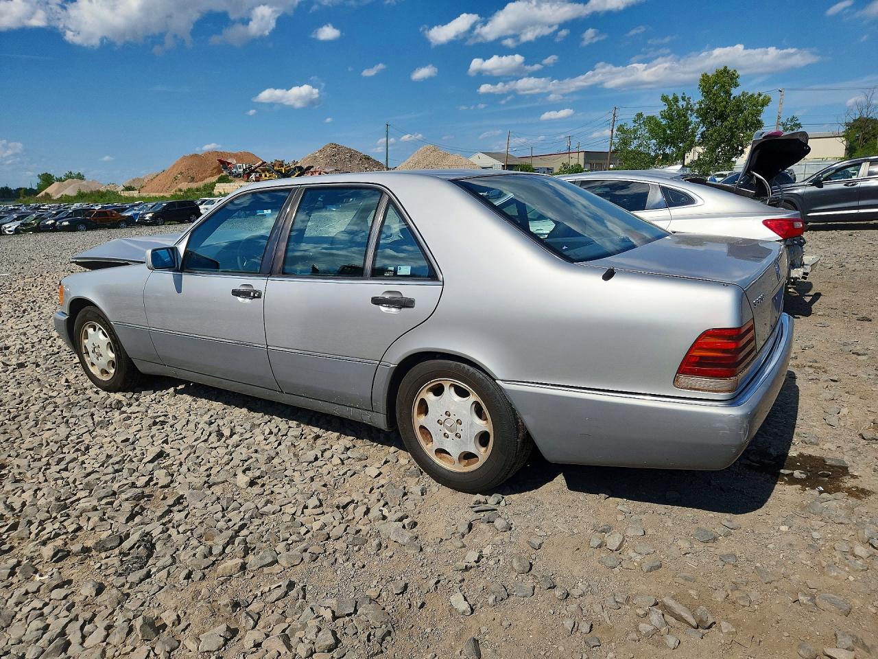 1994 Mercedes-benz S 320 Silver vin: WDBGA32E6RA190575