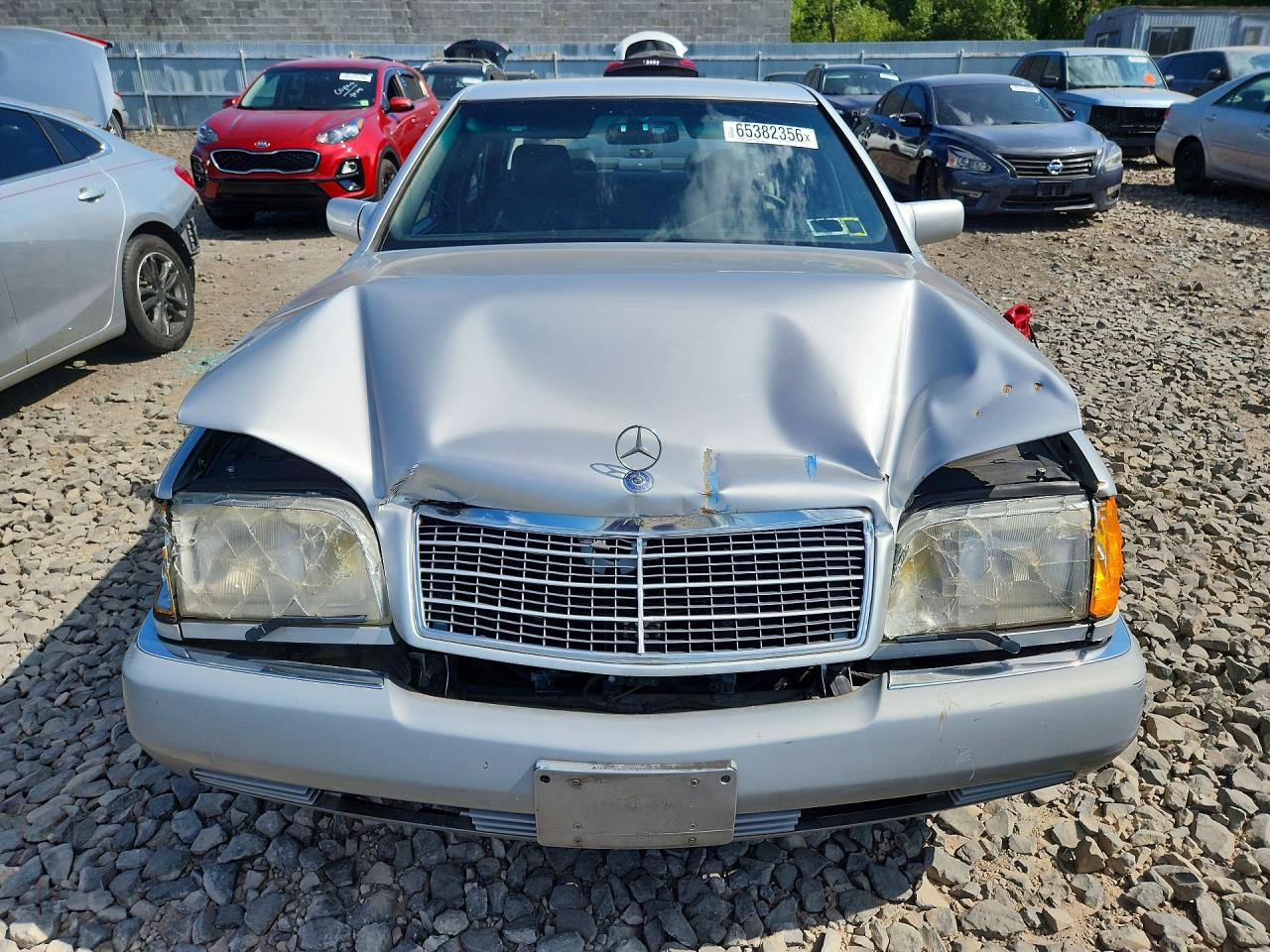 1994 Mercedes-benz S 320 Silver vin: WDBGA32E6RA190575