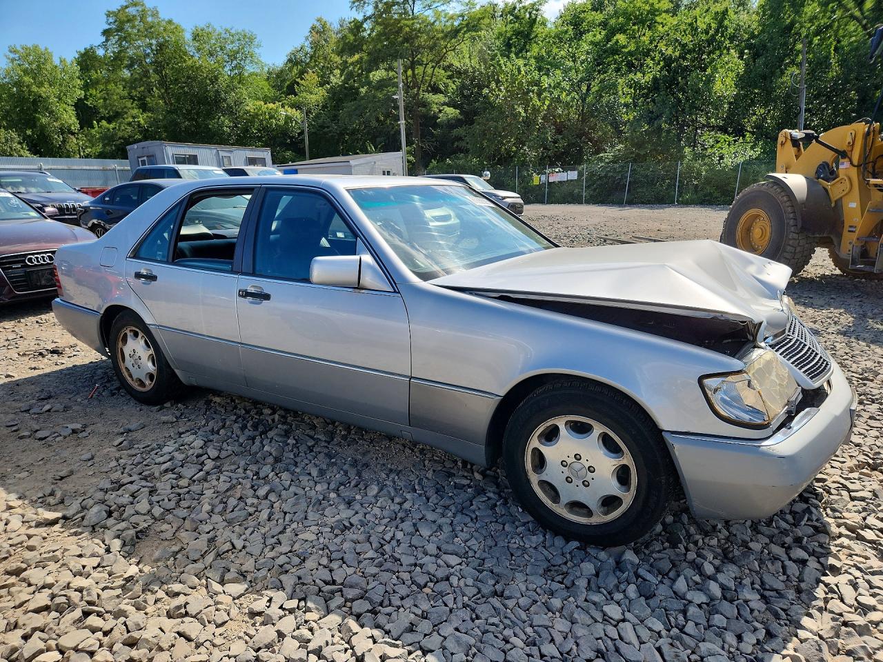 1994 Mercedes-benz S 320 Silver vin: WDBGA32E6RA190575