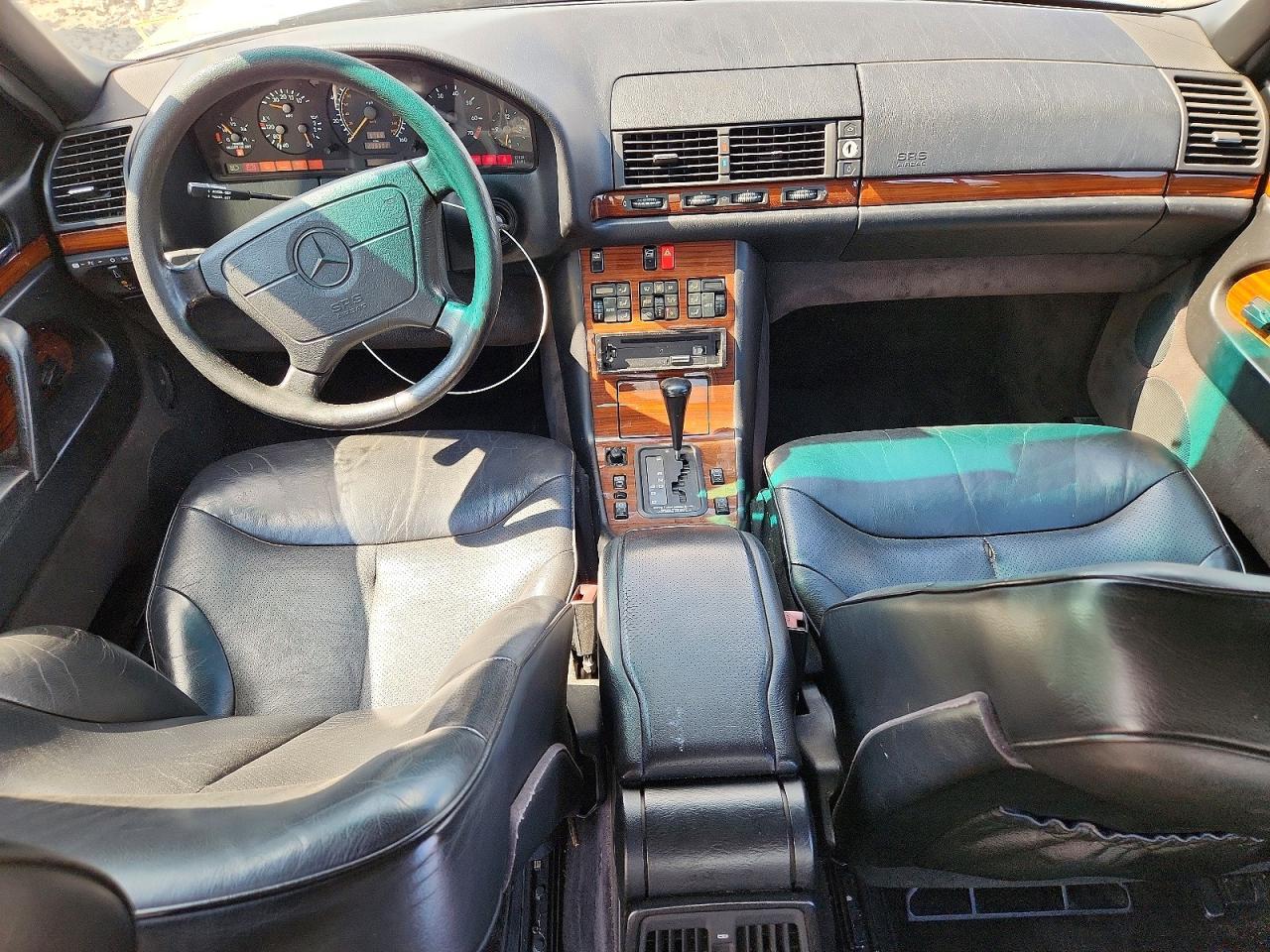 1994 Mercedes-benz S 320 Silver vin: WDBGA32E6RA190575