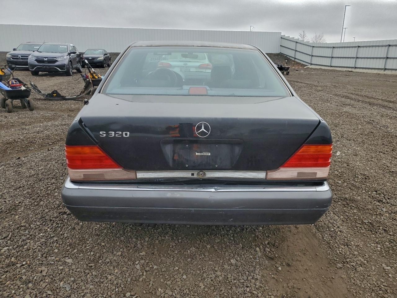 1995 Mercedes-benz S 320w Черный vin: WDBGA32E6SA219806