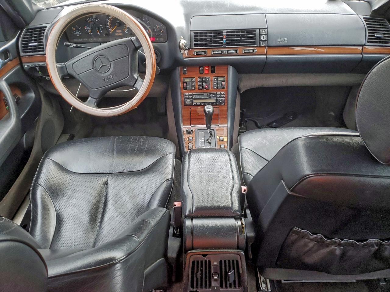1995 Mercedes-benz S 320w Черный vin: WDBGA32E6SA219806