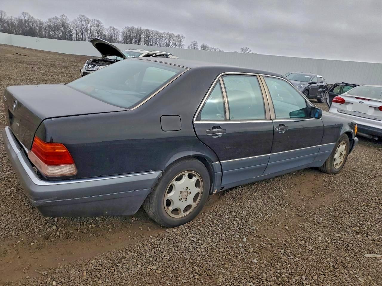 1995 Mercedes-benz S 320w Черный vin: WDBGA32E6SA219806