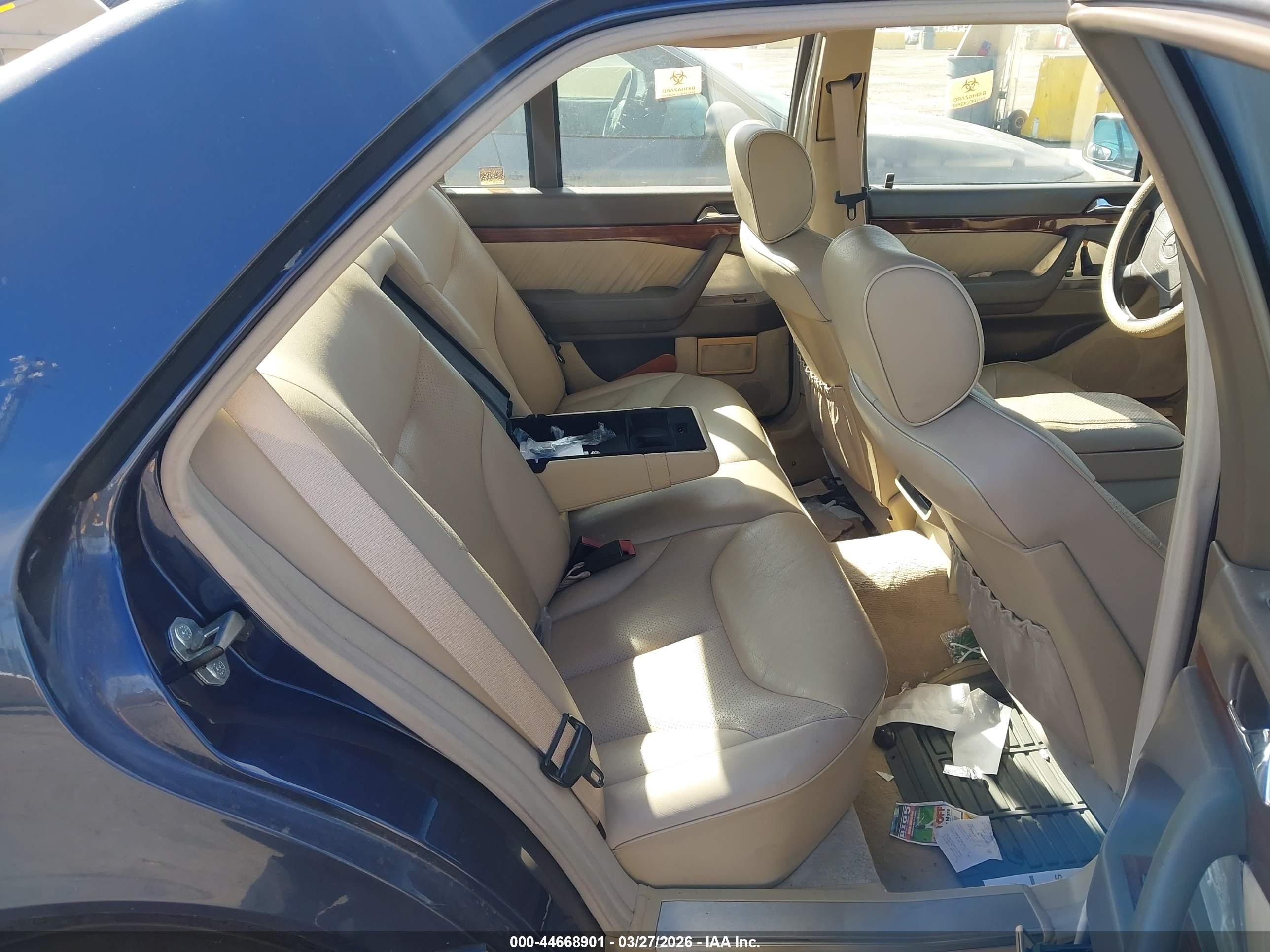 1995 Mercedes-benz S 320w Синий vin: WDBGA32E6SA239179