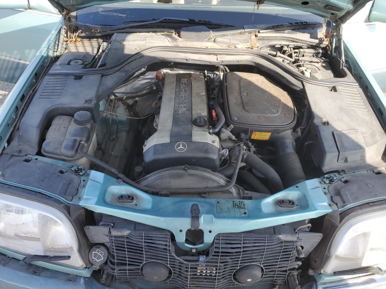 1992 Mercedes-benz 300 Se Teal vin: WDBGA32E7NA021966