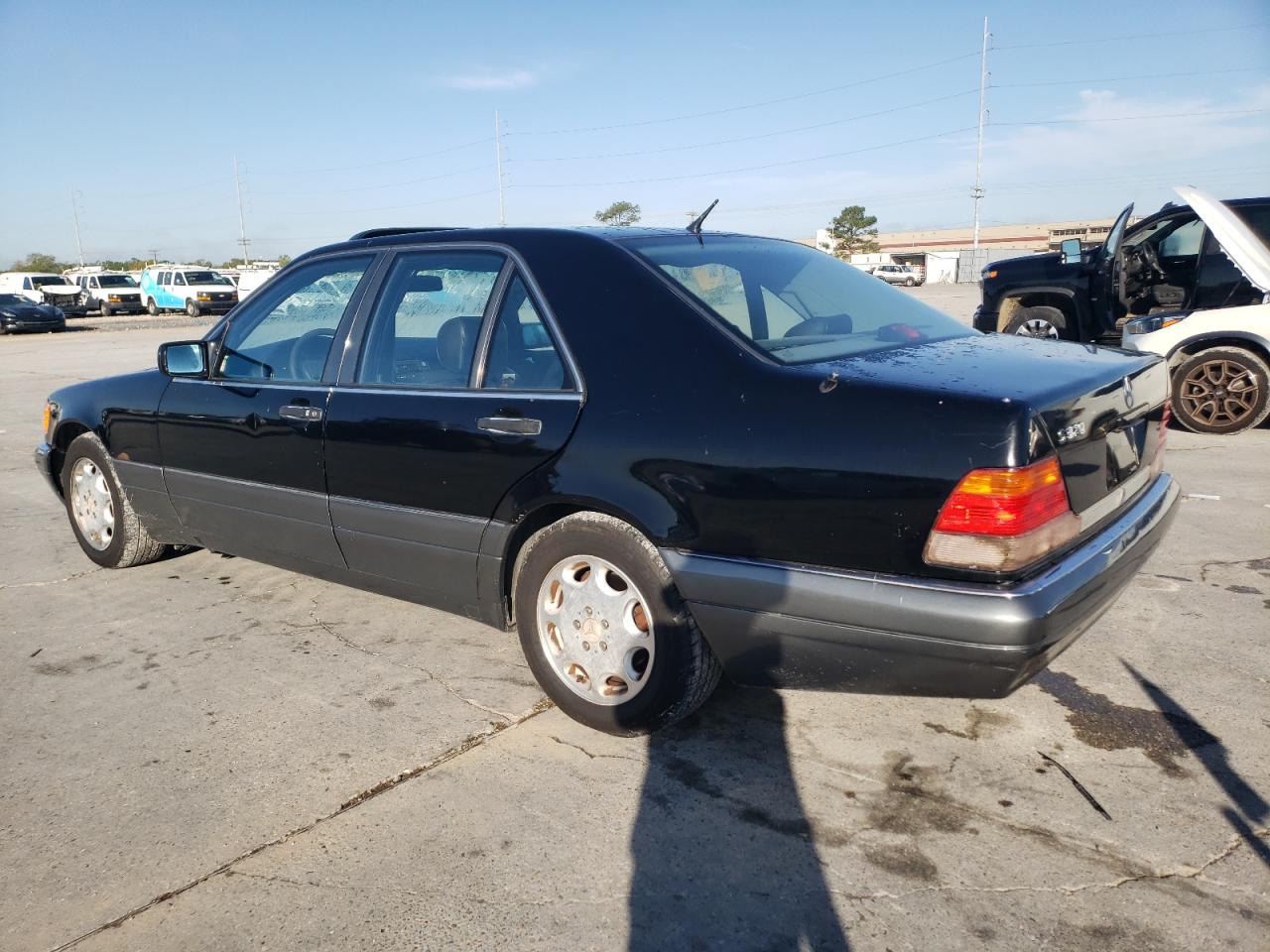 1995 Mercedes-benz S 320w Black vin: WDBGA32E7SA235612