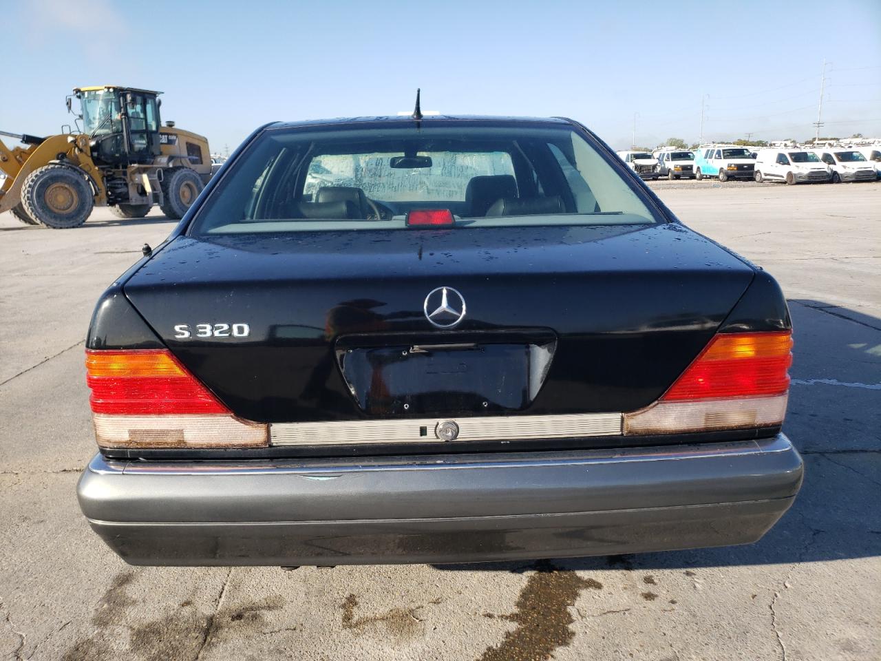 1995 Mercedes-benz S 320w Black vin: WDBGA32E7SA235612
