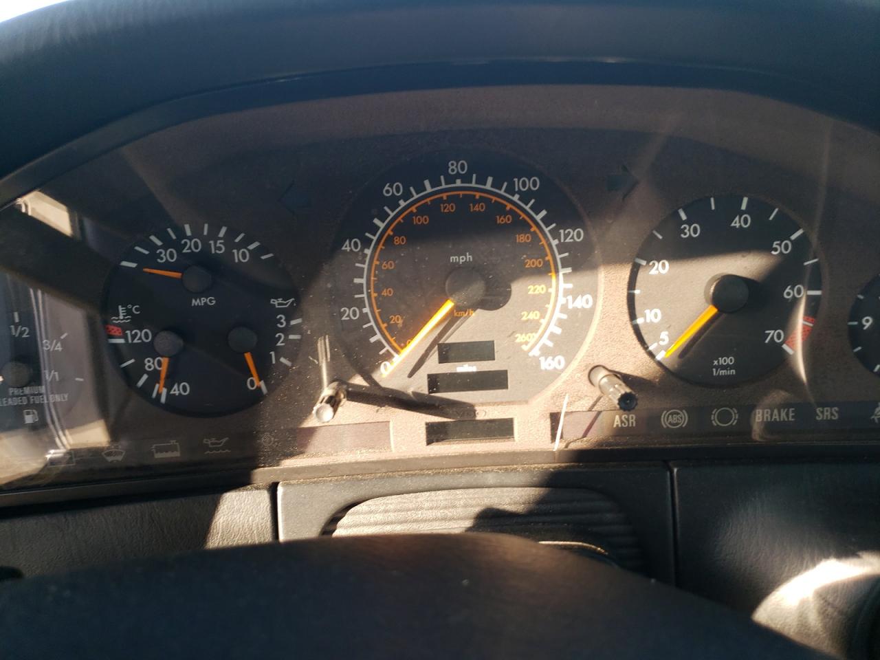 1995 Mercedes-benz S 320w Black vin: WDBGA32E7SA235612
