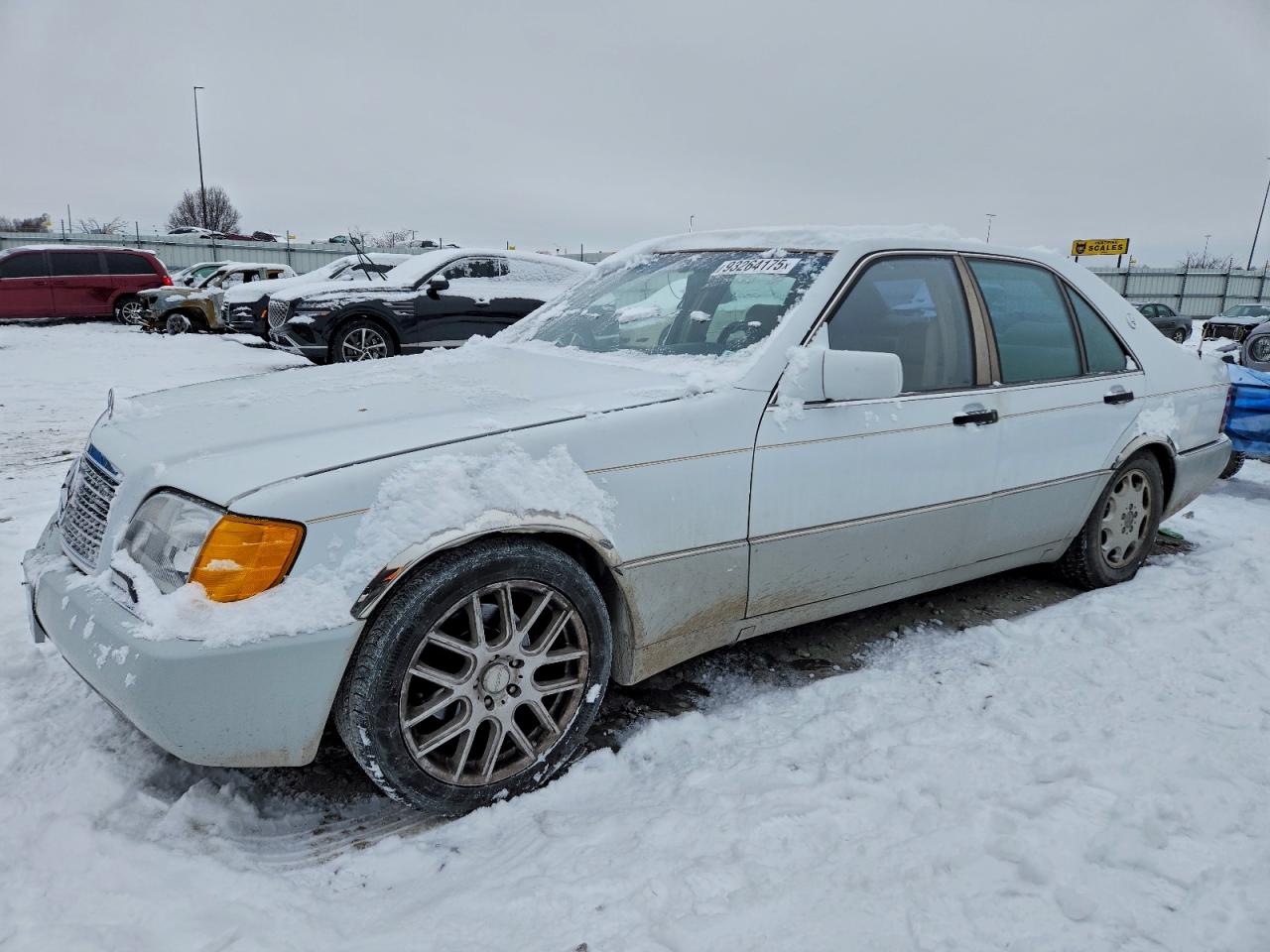 1992 Mercedes-benz 300 Se Белый vin: WDBGA32E8NA020082