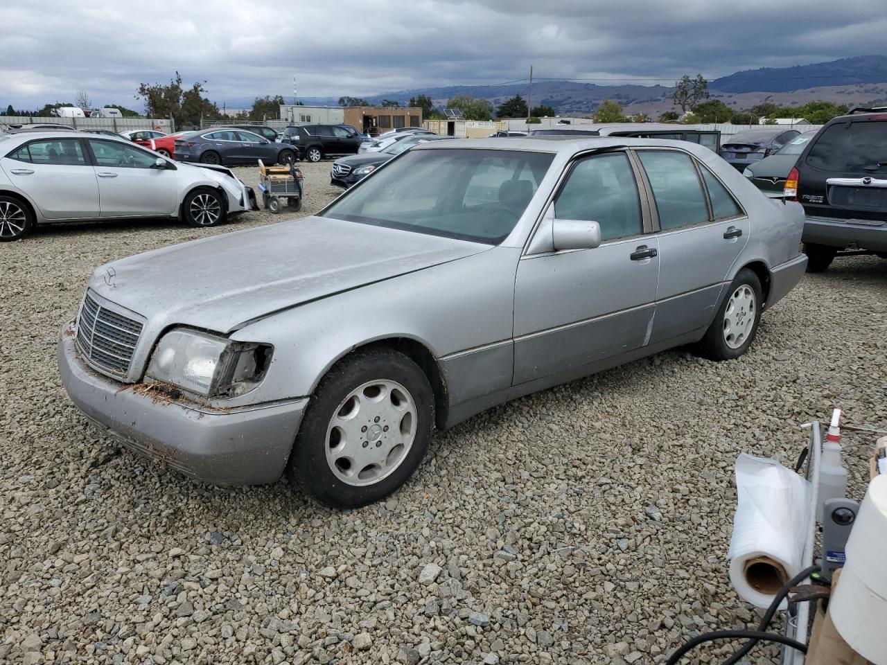 1993 Mercedes-benz 300 Se Серый vin: WDBGA32E8PA132674