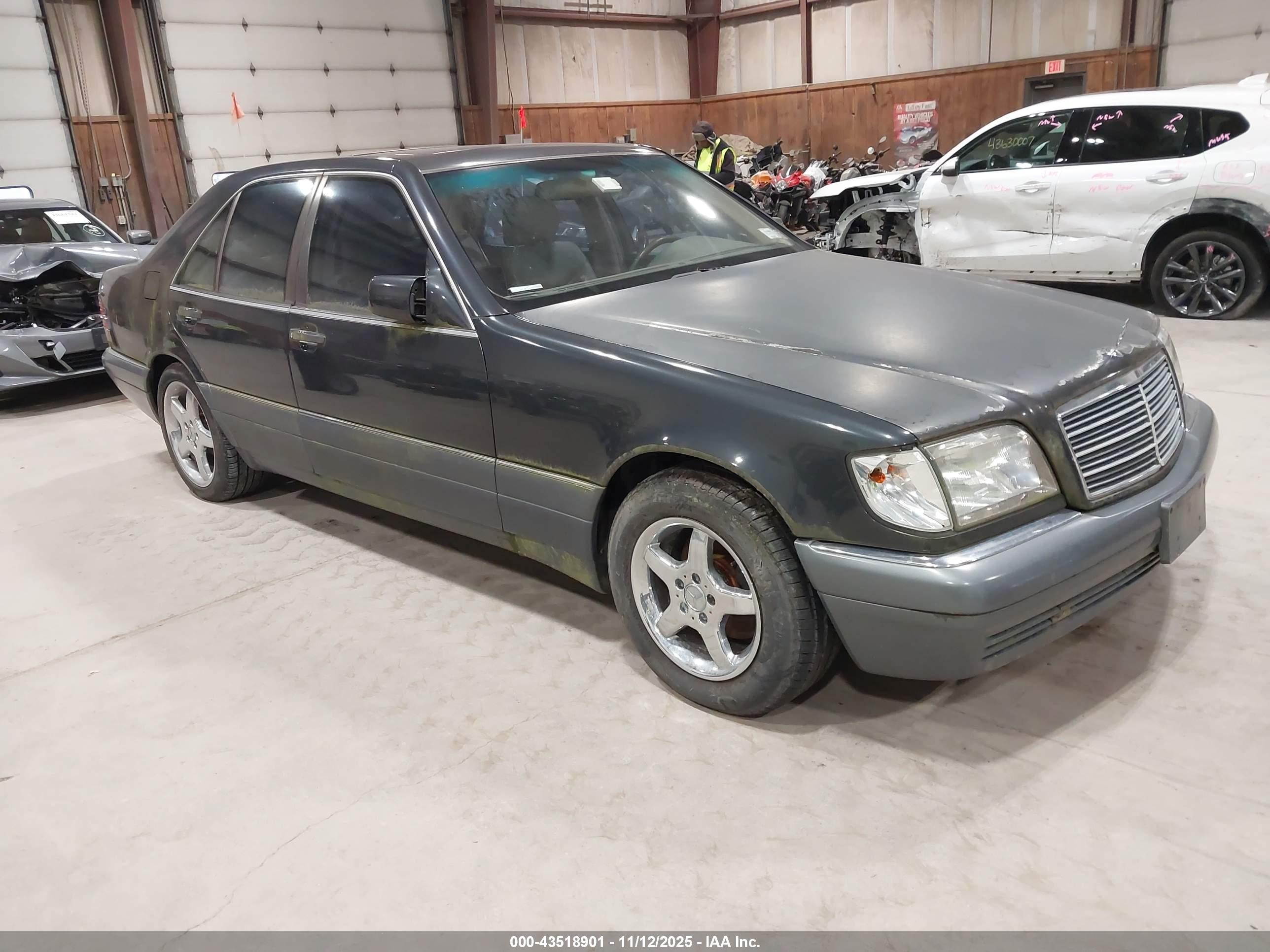 1995 Mercedes-benz S 320w Золотой vin: WDBGA32E8SA267033