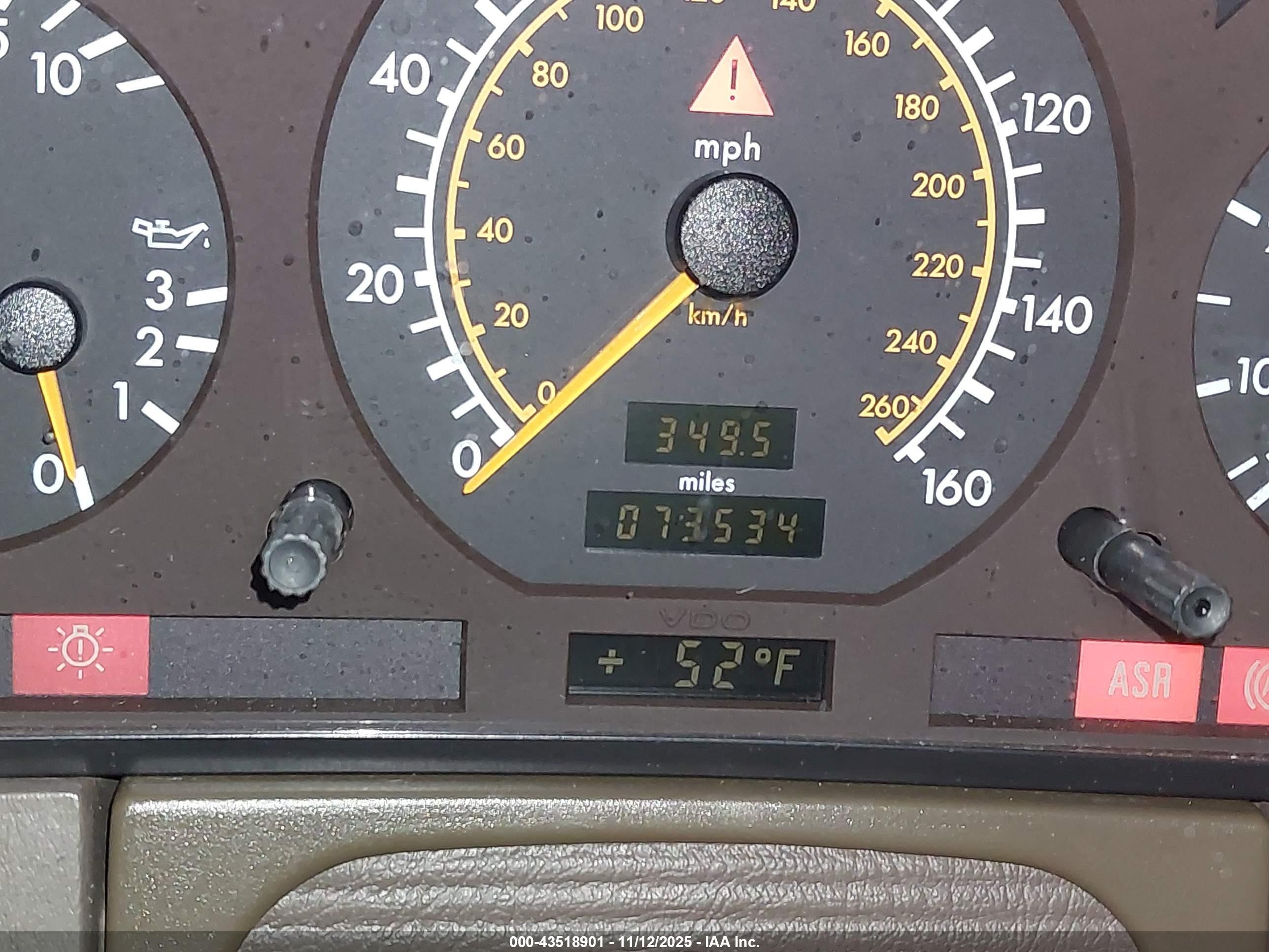 1995 Mercedes-benz S 320w Gold vin: WDBGA32E8SA267033