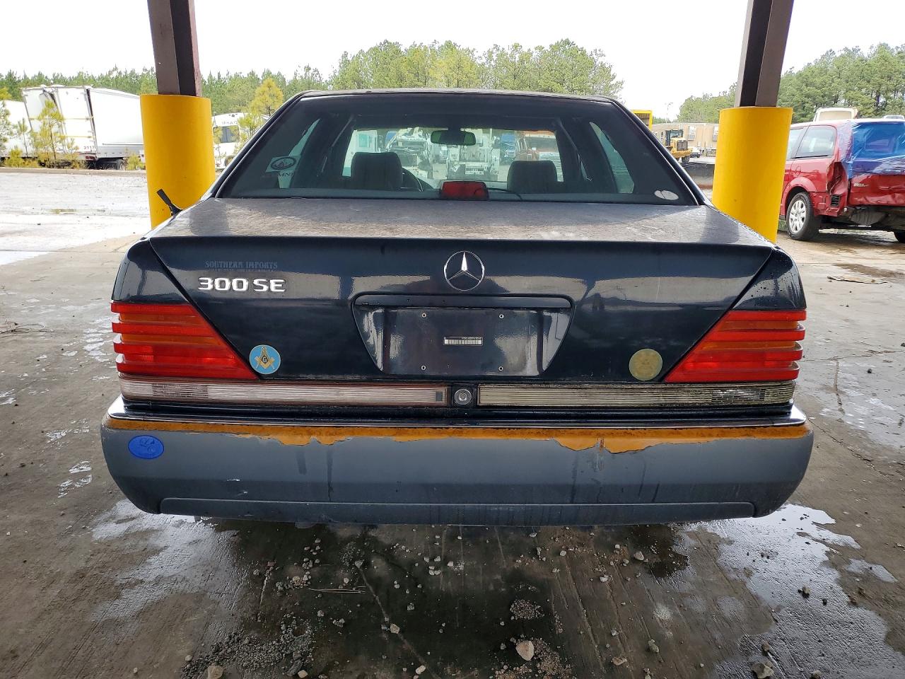 1993 Mercedes-benz 300 Se Black vin: WDBGA32E9PA100543