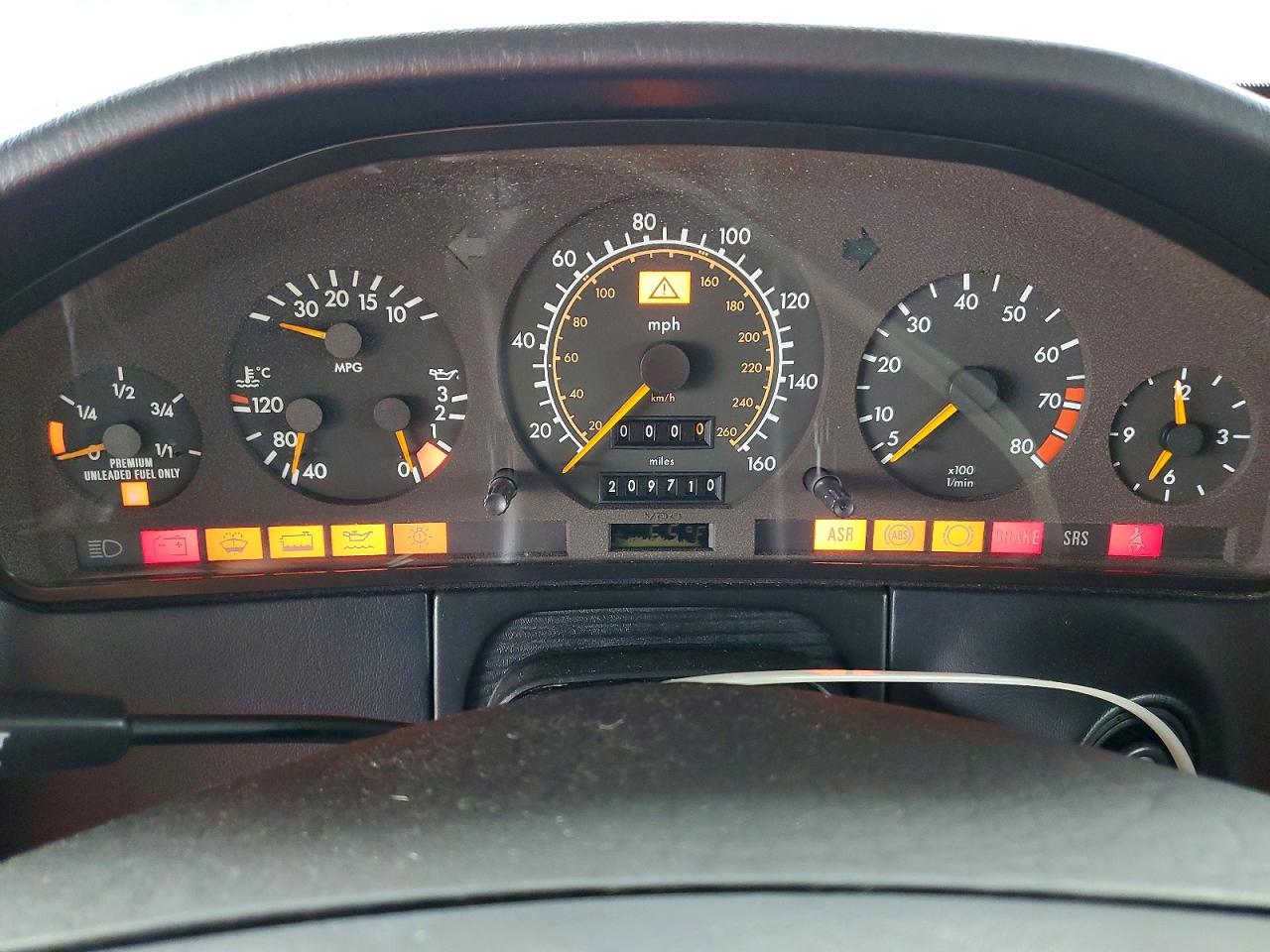 1993 Mercedes-benz 300 Se Black vin: WDBGA32E9PA100543