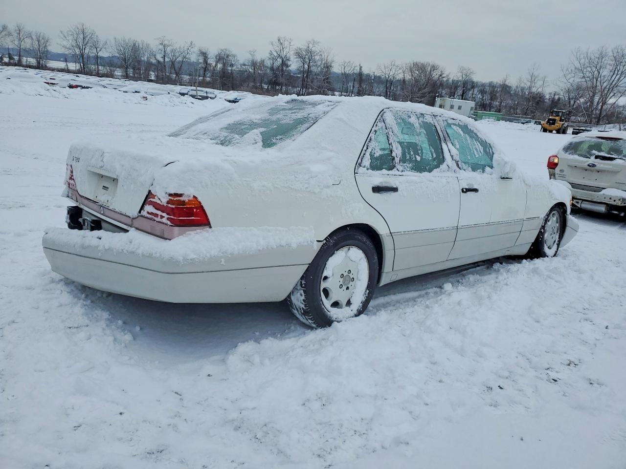 1995 Mercedes-benz S 320w White vin: WDBGA32E9SA270748