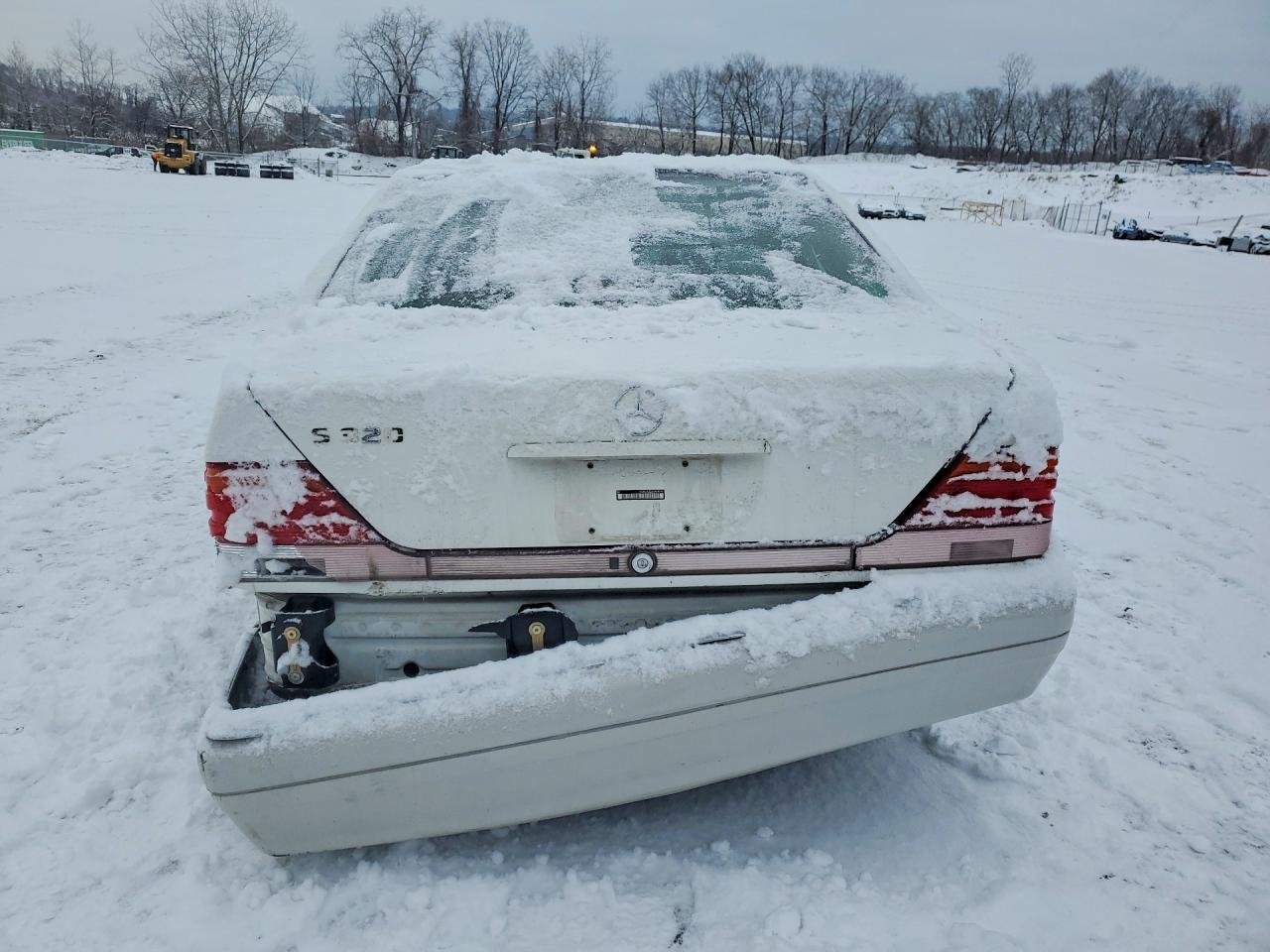 1995 Mercedes-benz S 320w White vin: WDBGA32E9SA270748