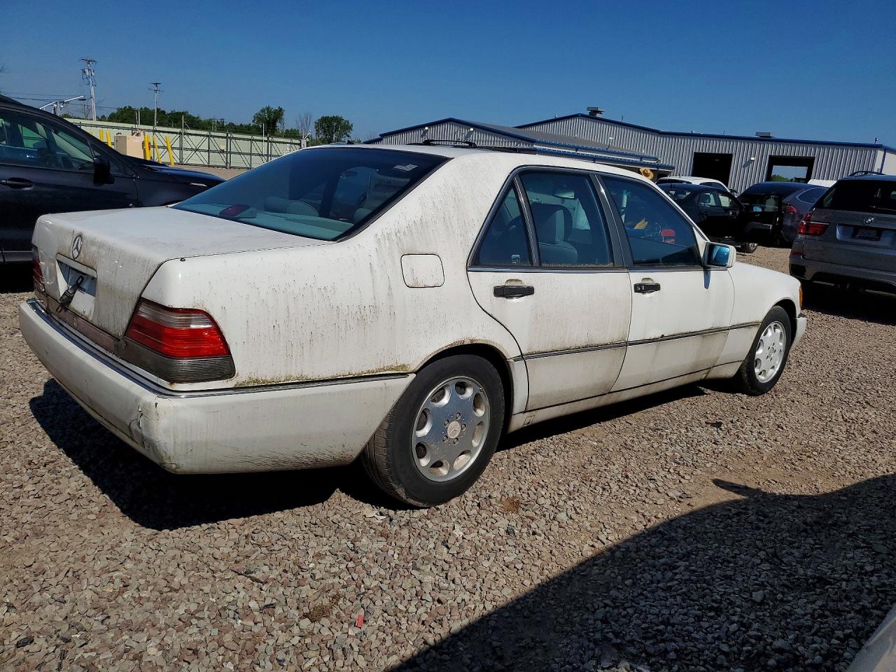 1994 Mercedes-benz S 320 White vin: WDBGA32EXRA156123