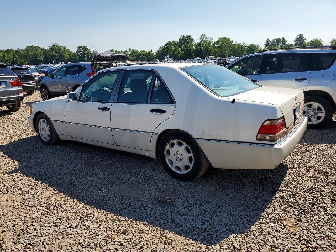 1994 Mercedes-benz S 320 White vin: WDBGA32EXRA156123