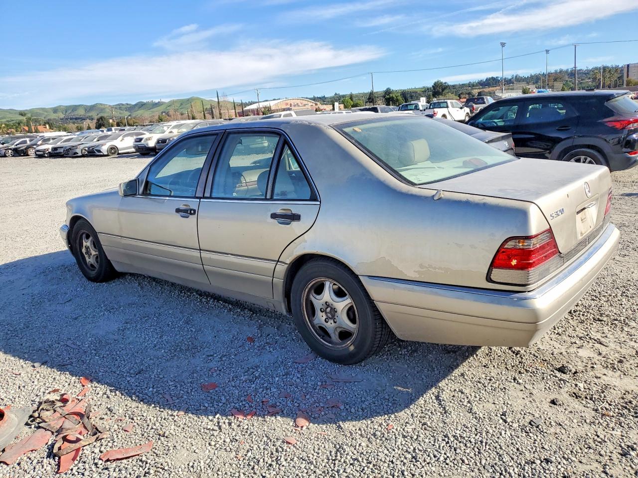 1998 Mercedes-benz S 320w Tan vin: WDBGA32G0WA386203