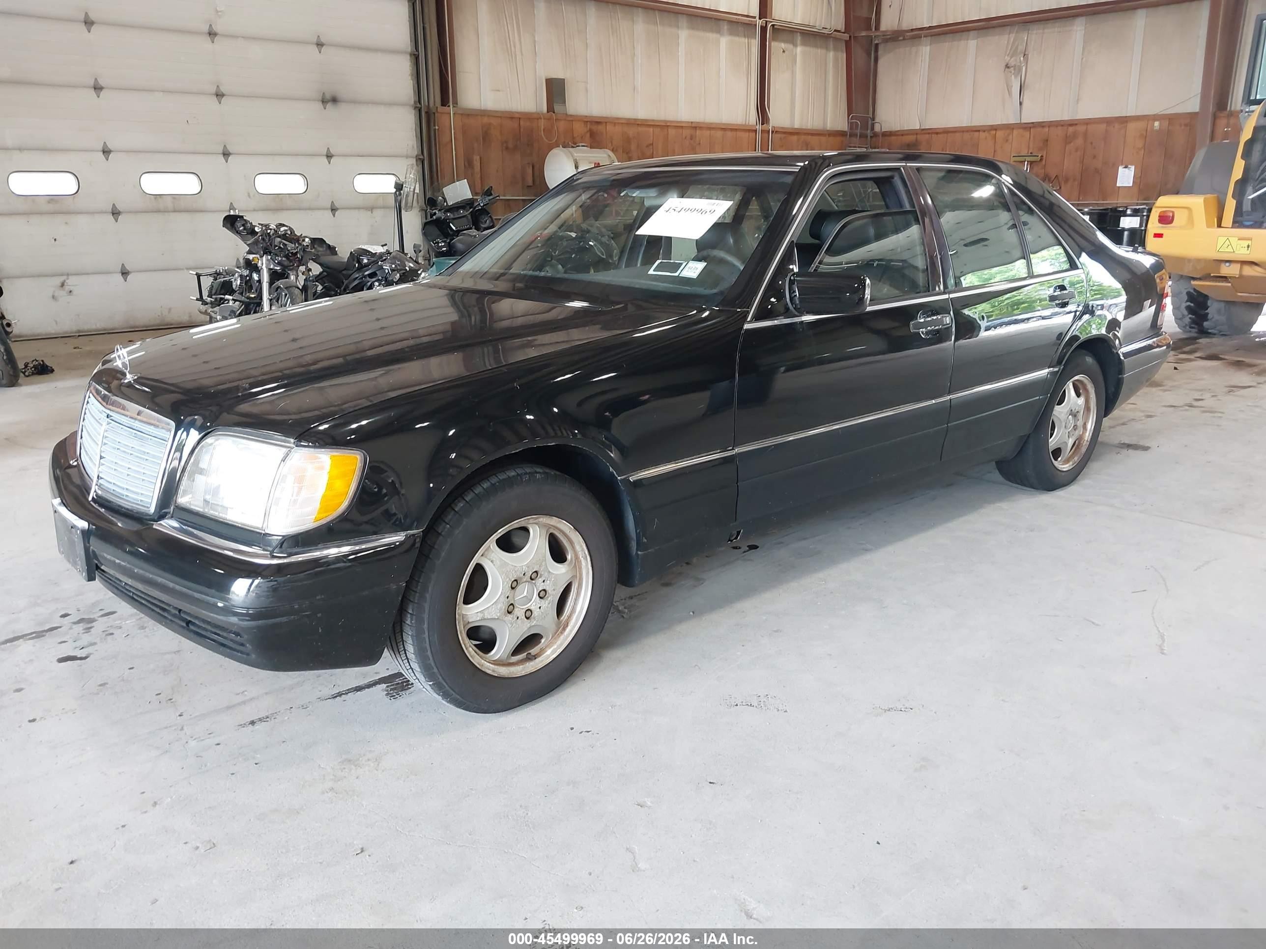 1998 Mercedes-benz S 320 Black vin: WDBGA32G3WA397888