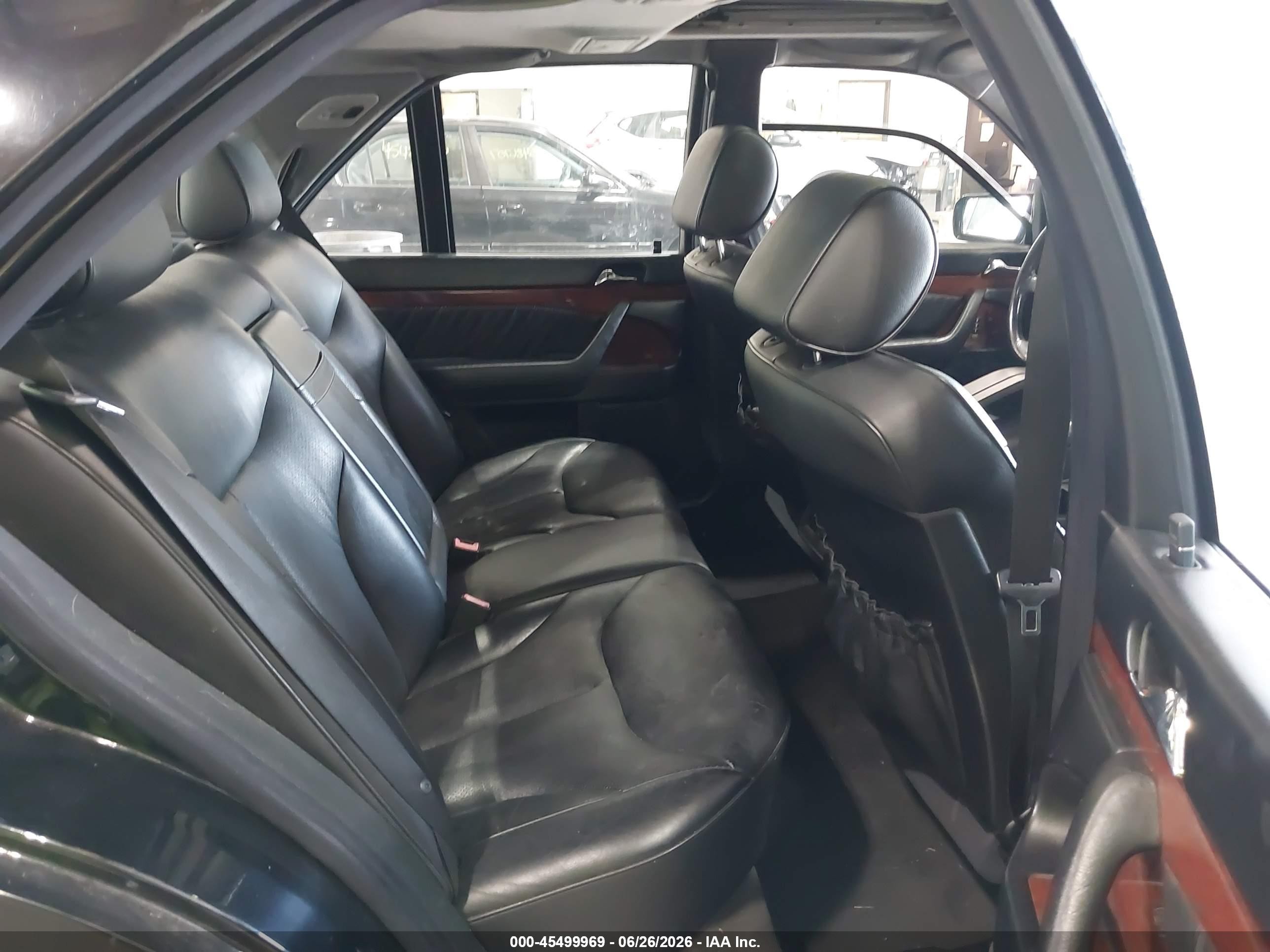 1998 Mercedes-benz S 320 Black vin: WDBGA32G3WA397888