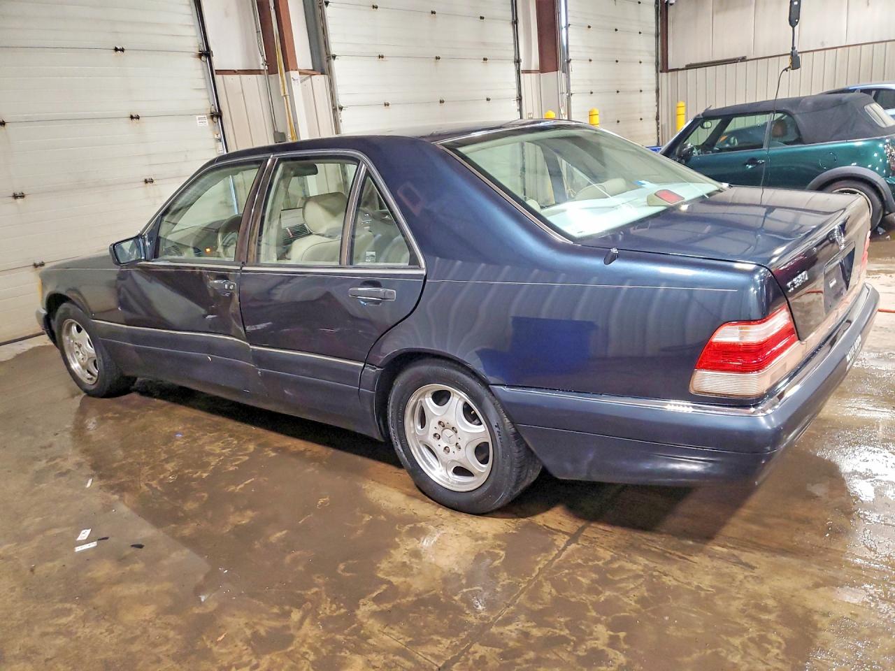 1997 Mercedes-benz S 320w Blue vin: WDBGA32G5VA369251