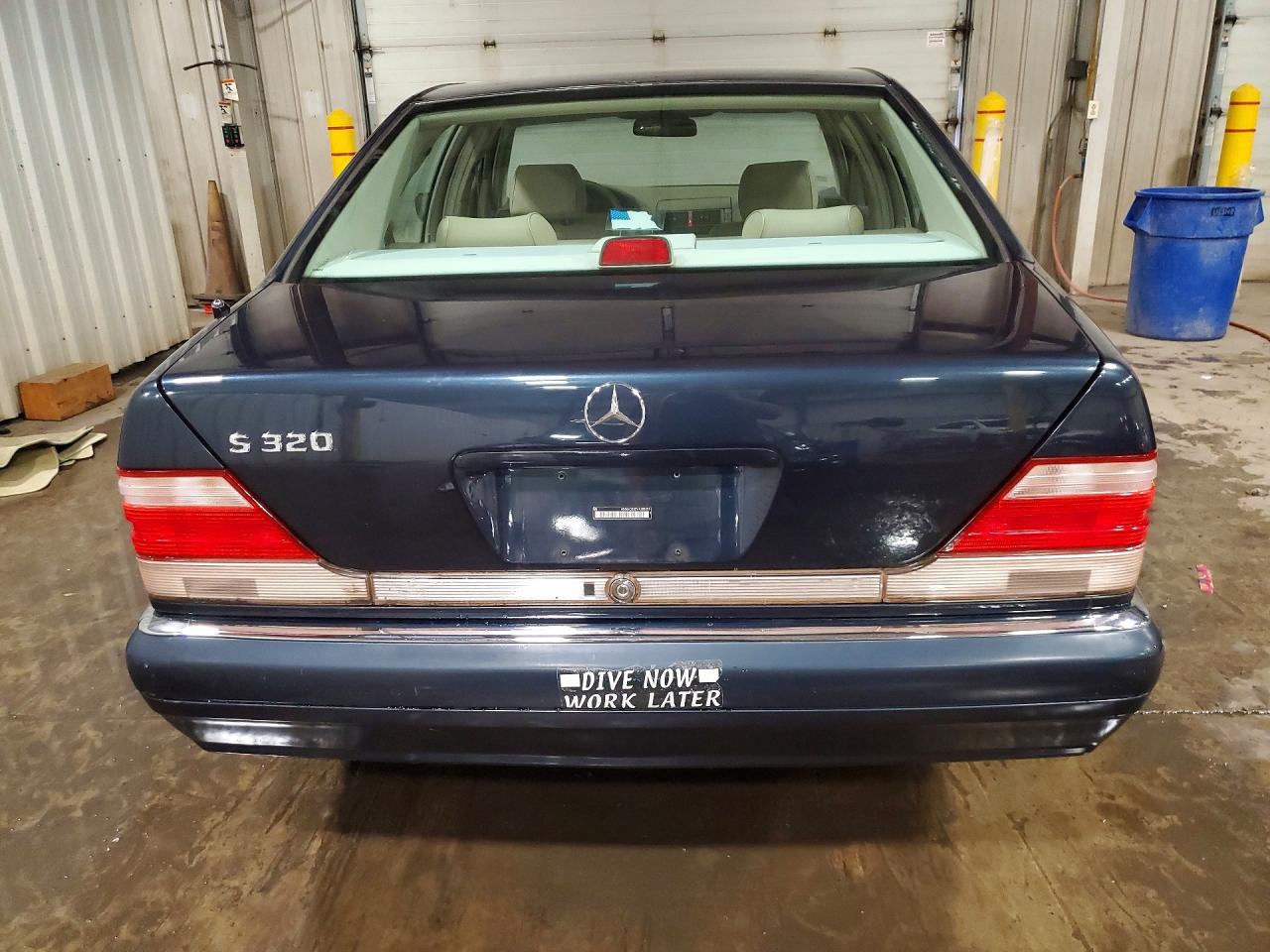 1997 Mercedes-benz S 320w Blue vin: WDBGA32G5VA369251