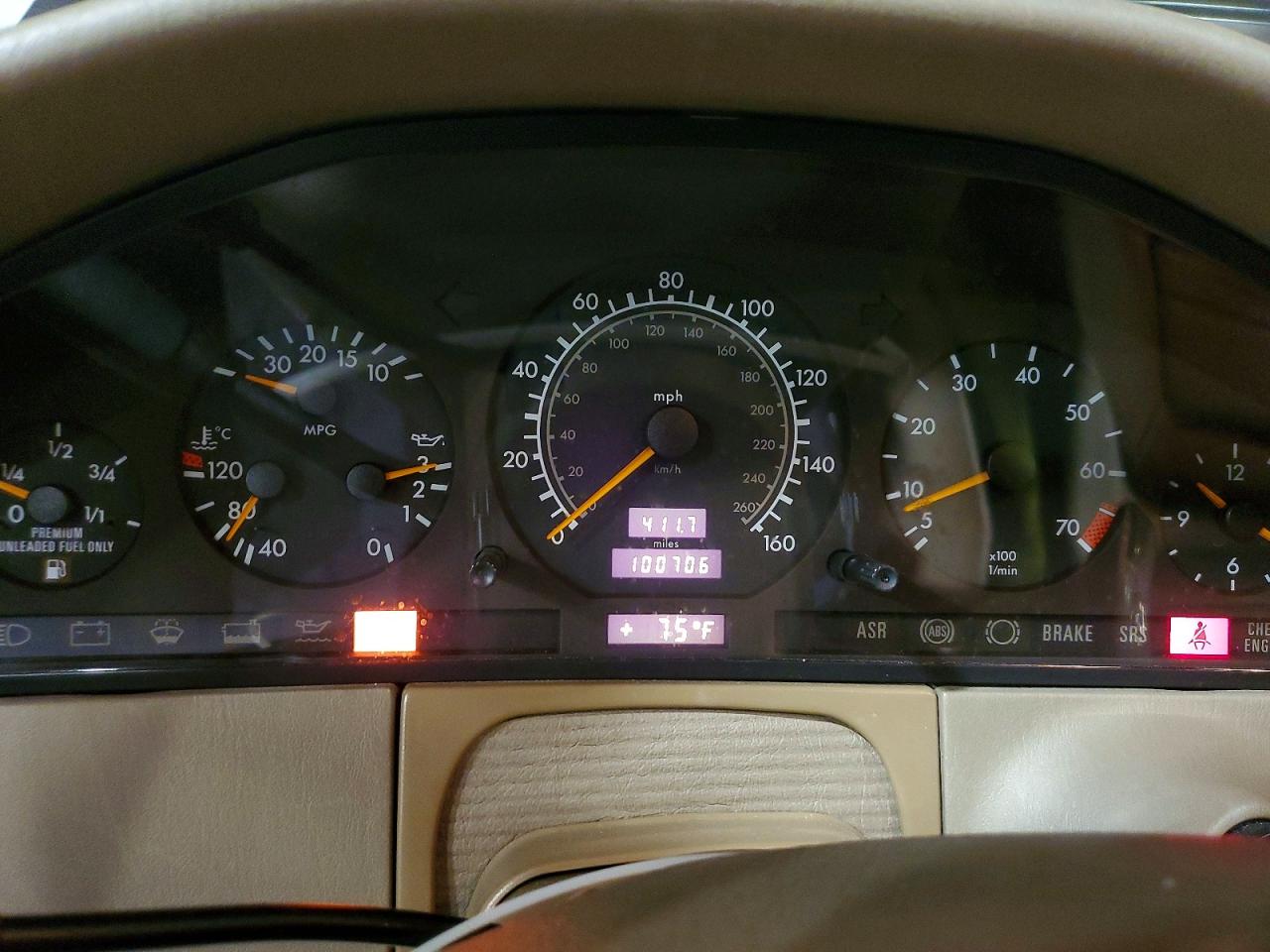 1997 Mercedes-benz S 320w Blue vin: WDBGA32G5VA369251