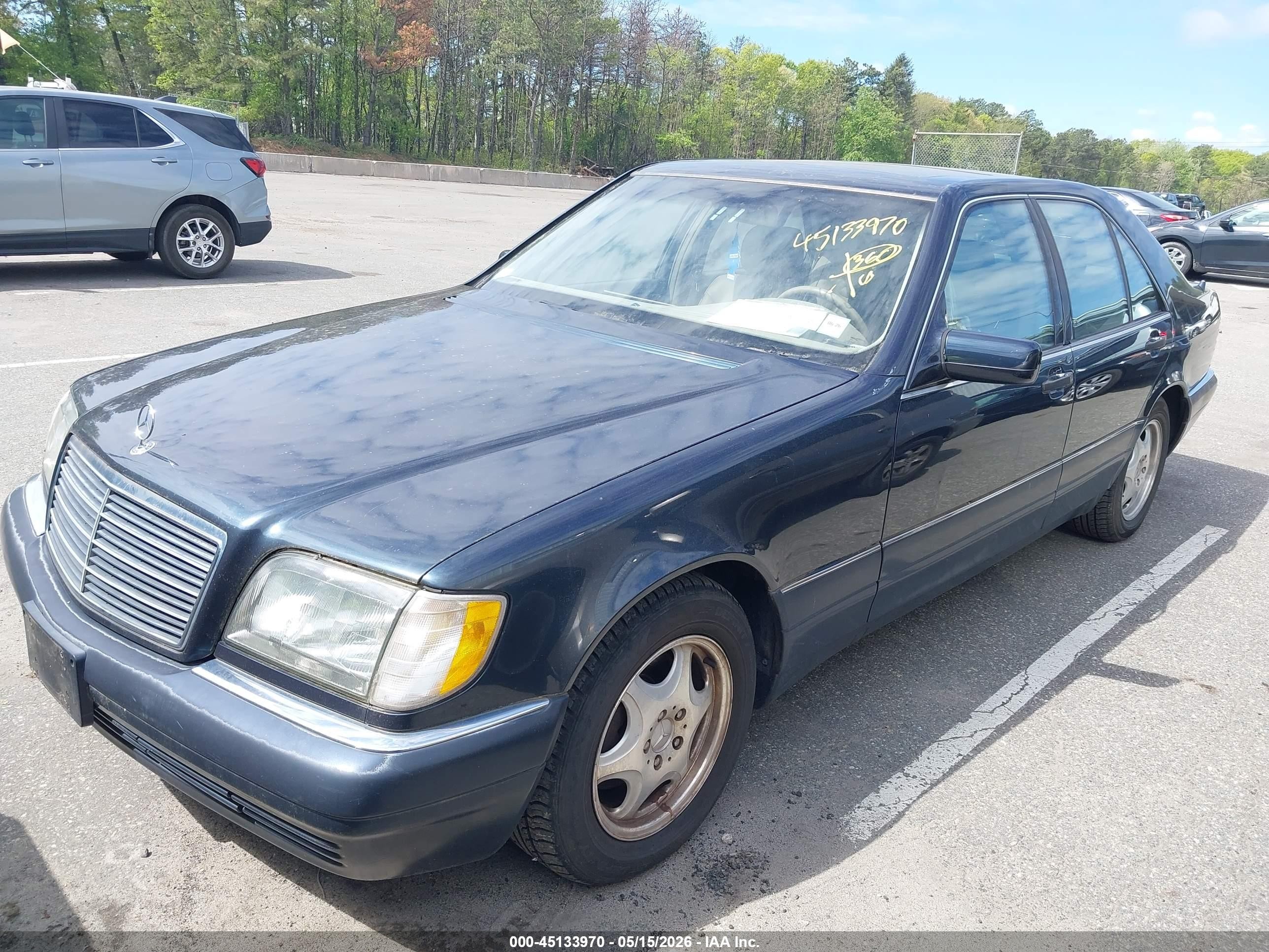 1998 Mercedes-benz S 320   Синий vin: WDBGA32G5WA396158