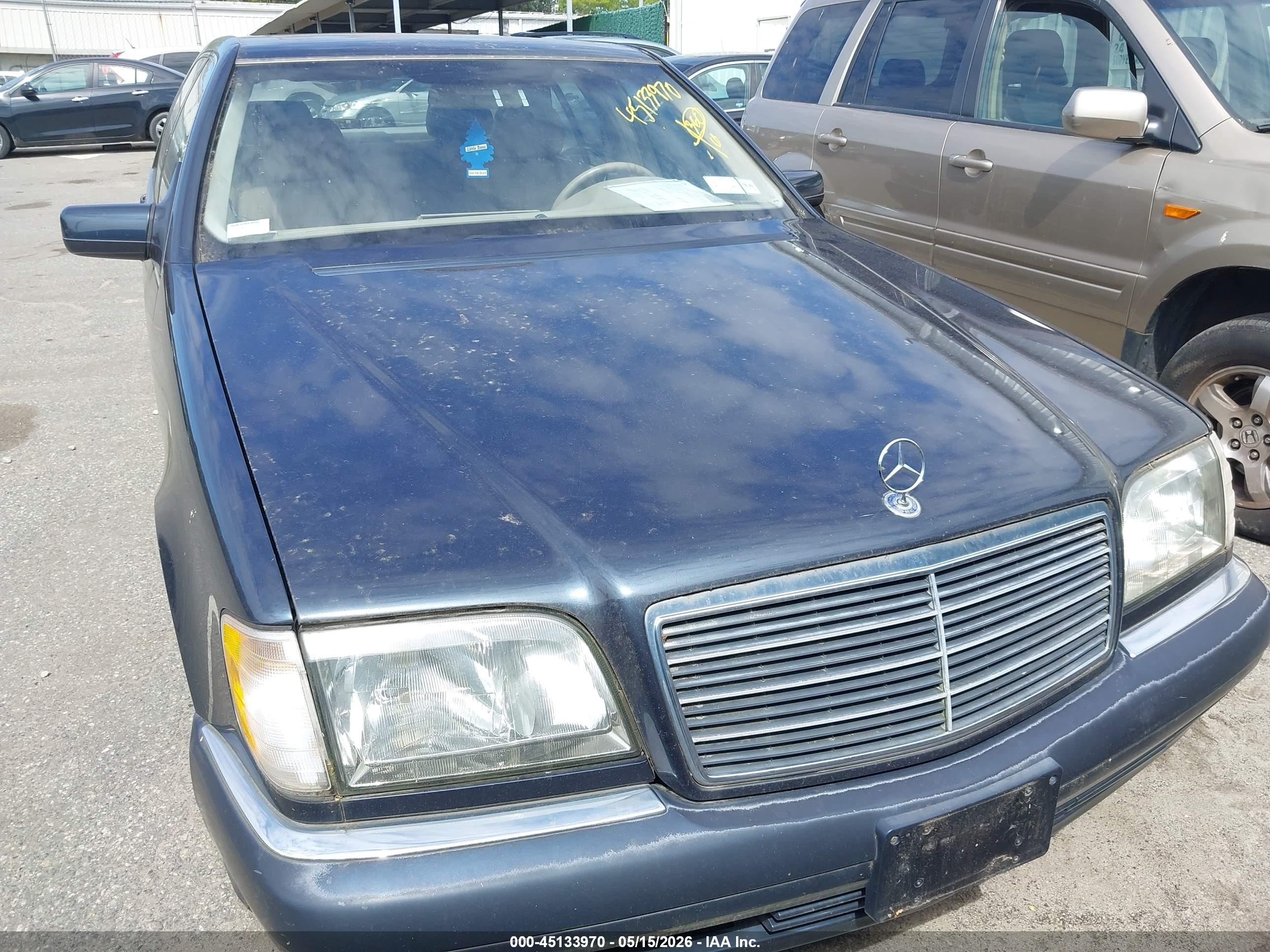 1998 Mercedes-benz S 320   Синий vin: WDBGA32G5WA396158