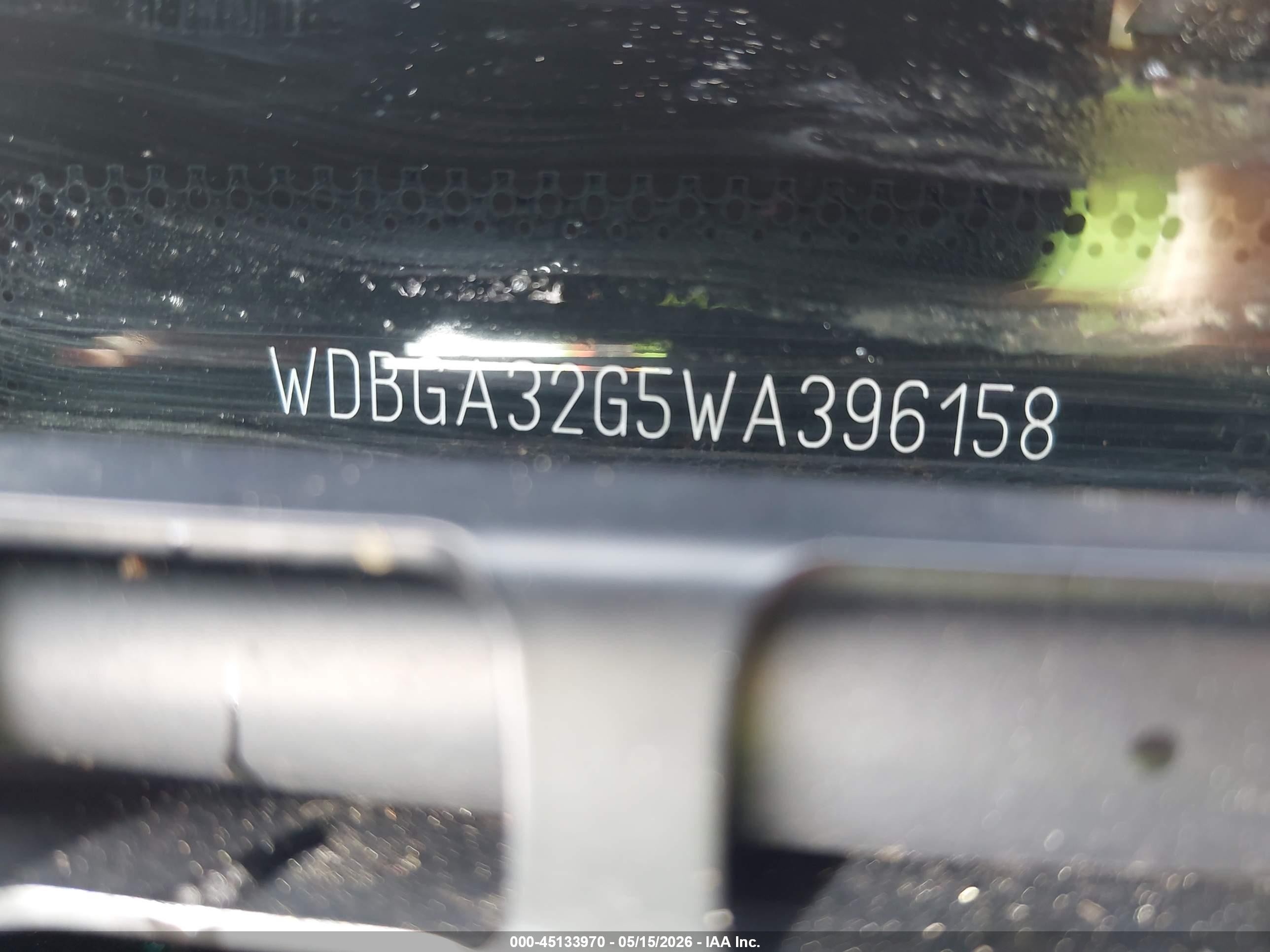 1998 Mercedes-benz S 320   Синий vin: WDBGA32G5WA396158