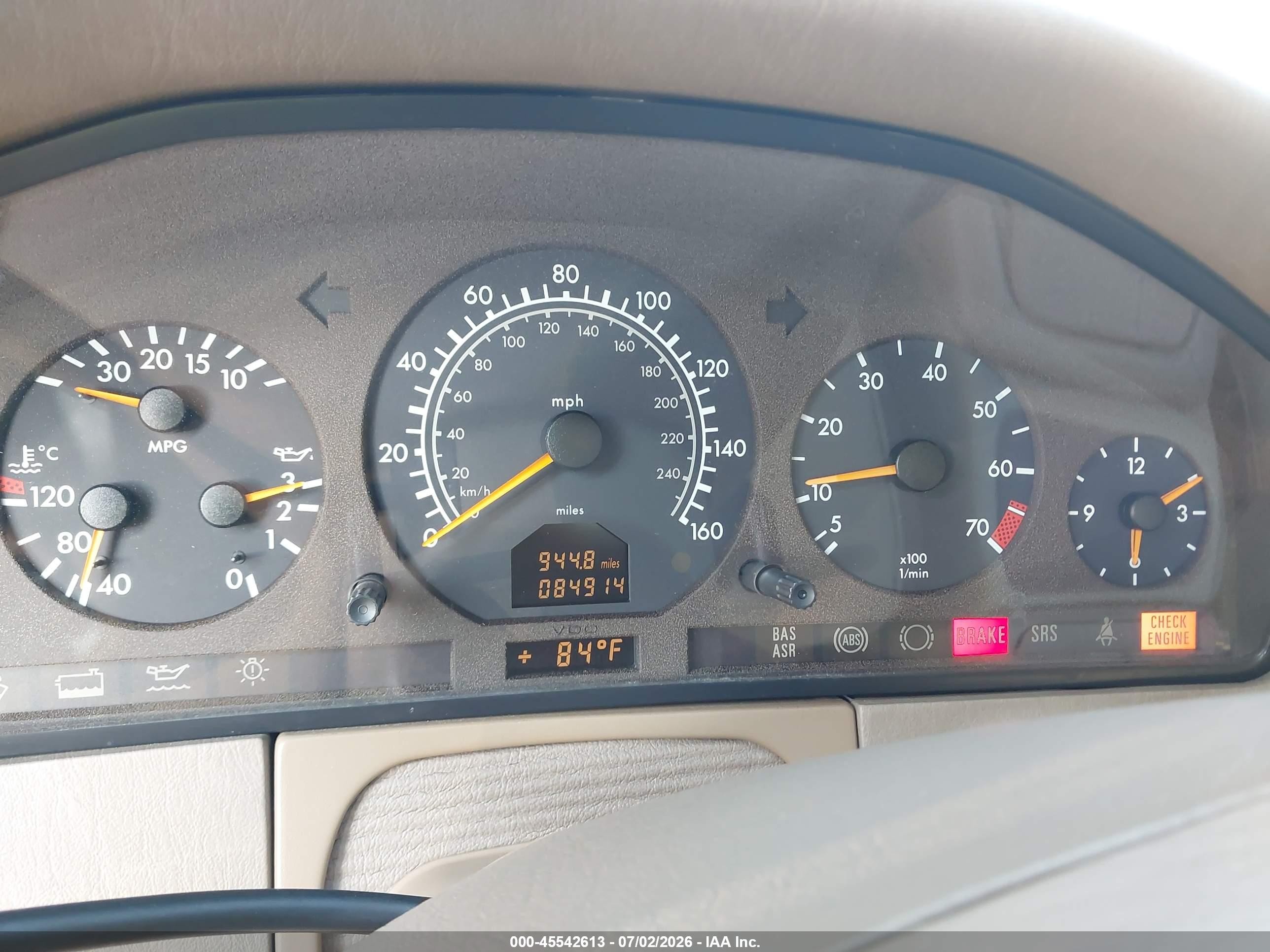 1998 Mercedes-benz S 320   Black vin: WDBGA32G5WA396158