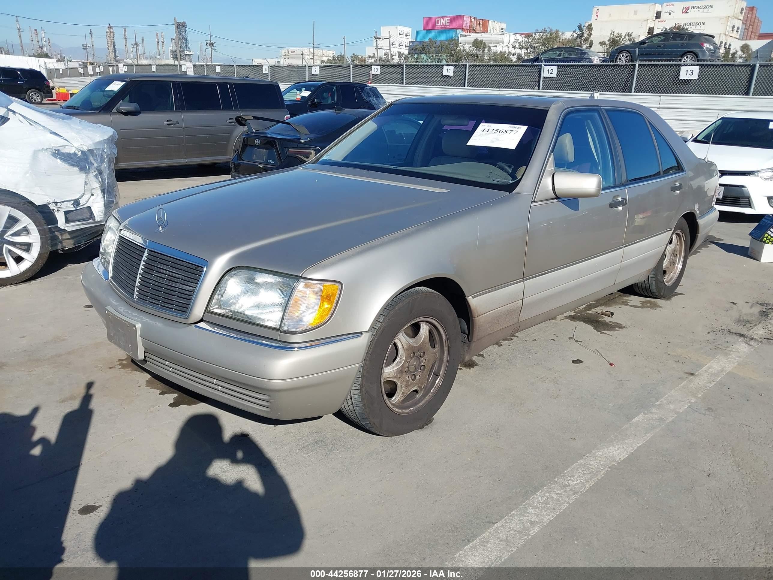 1997 Mercedes-benz S 320 Base Swb Золотой vin: WDBGA32G7VA356114