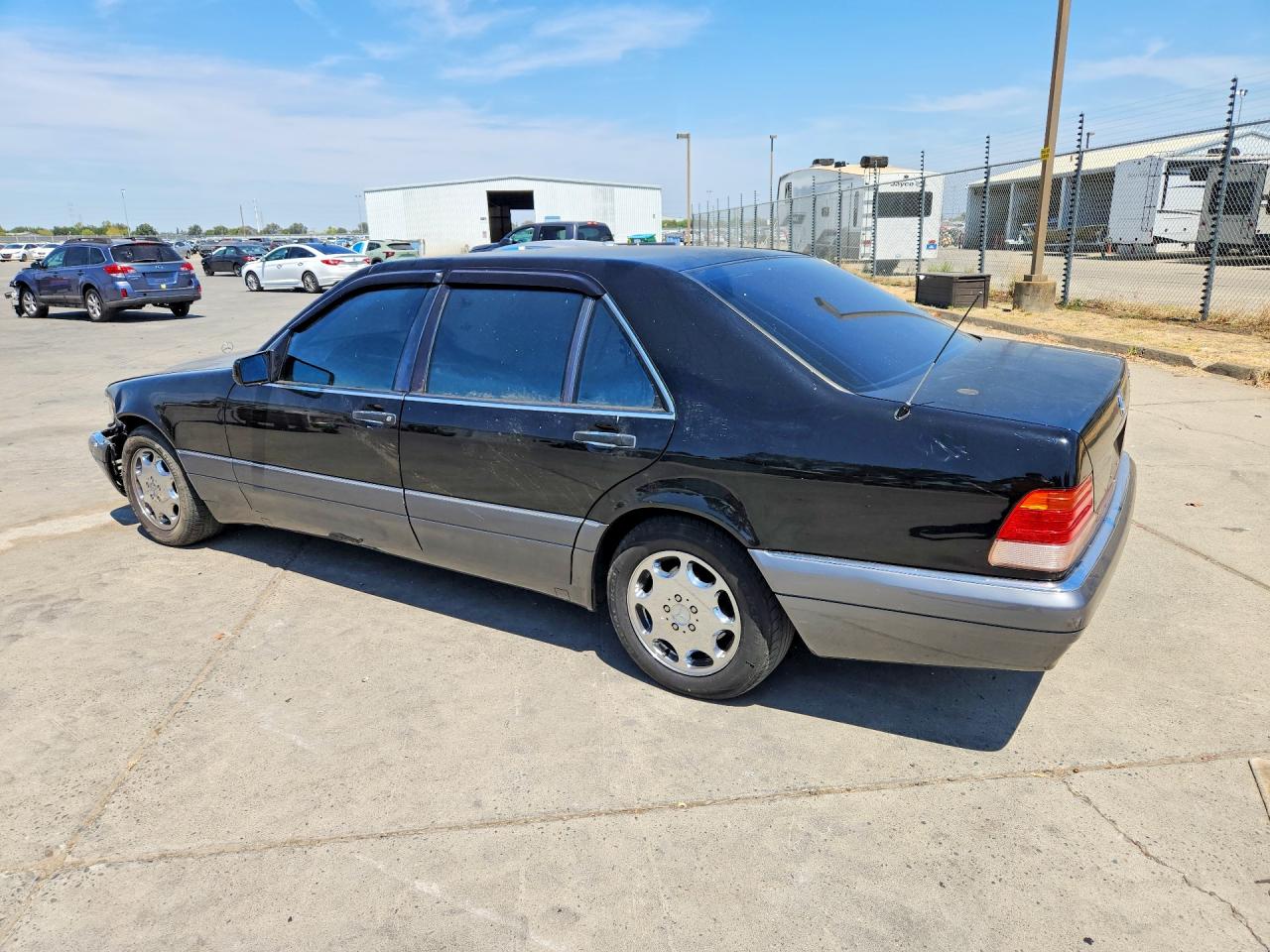 1996 Mercedes-benz S 320 Black vin: WDBGA33E2TA307302