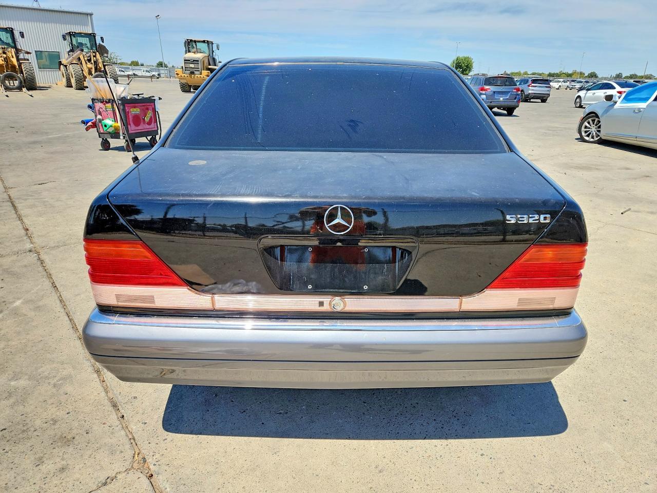 1996 Mercedes-benz S 320 Black vin: WDBGA33E2TA307302