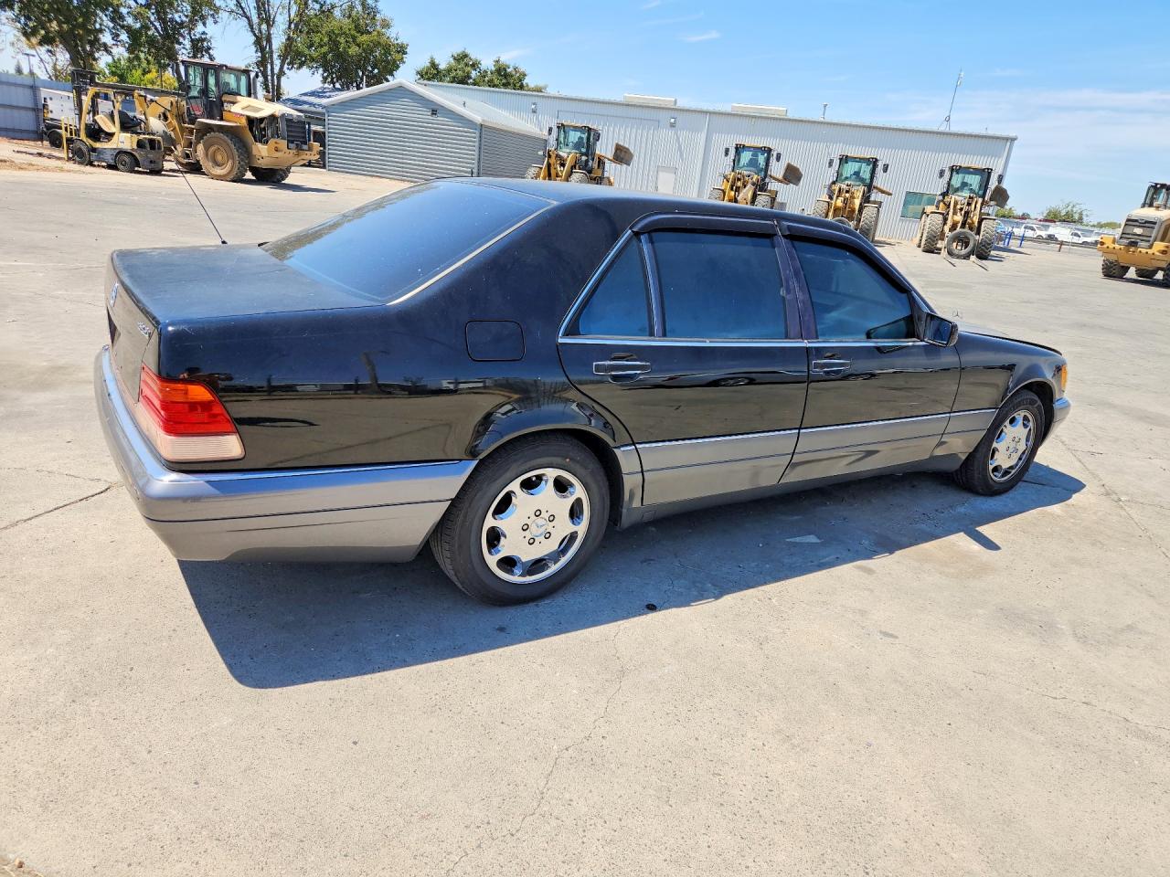 1996 Mercedes-benz S 320 Black vin: WDBGA33E2TA307302