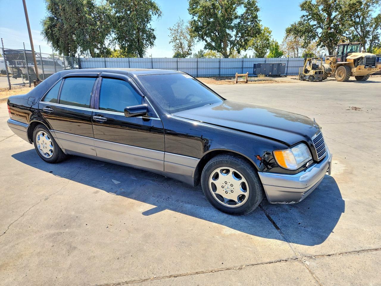 1996 Mercedes-benz S 320 Black vin: WDBGA33E2TA307302