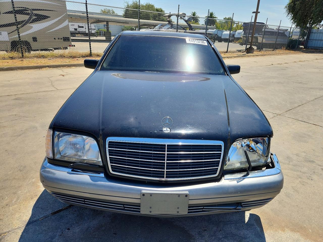 1996 Mercedes-benz S 320 Black vin: WDBGA33E2TA307302